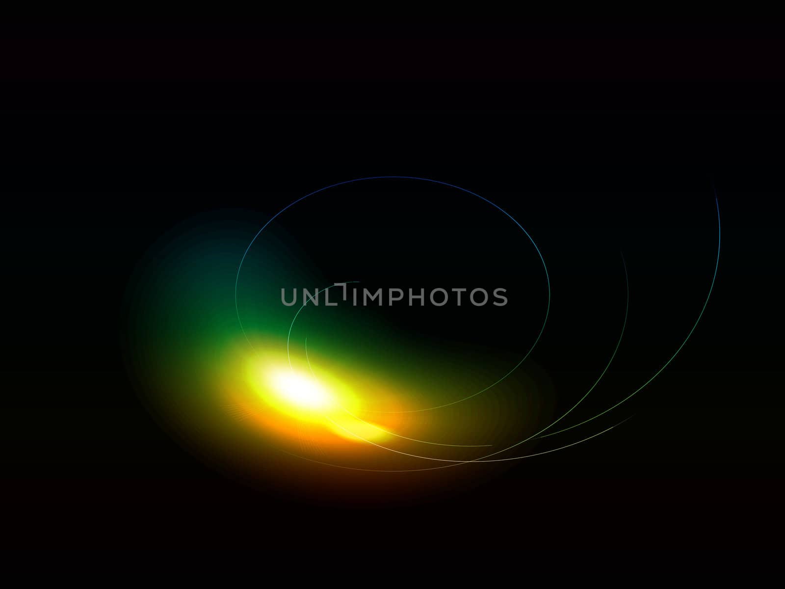 Abstract color light background by Nikonas