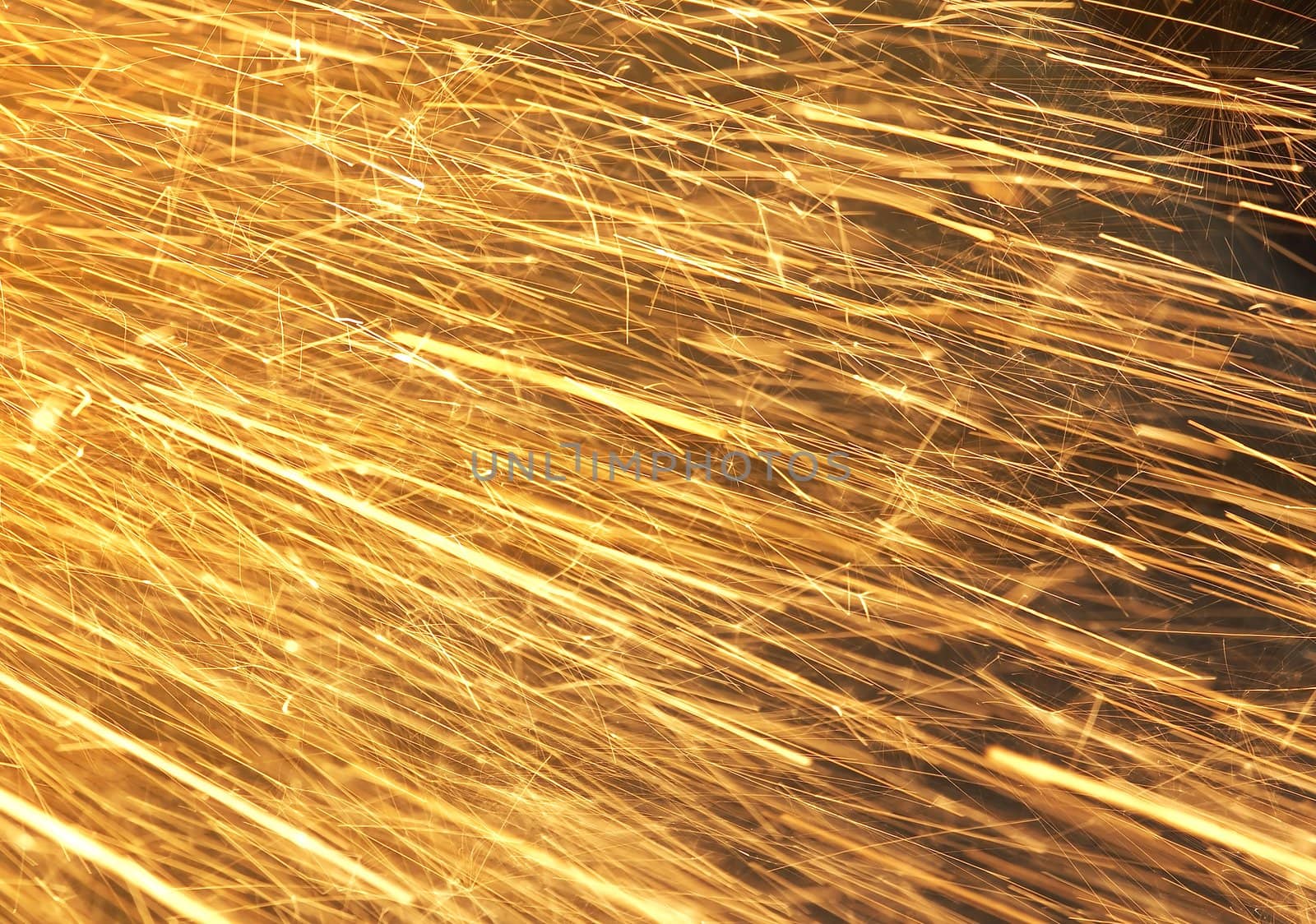 a abstract background of yellow rays flowing