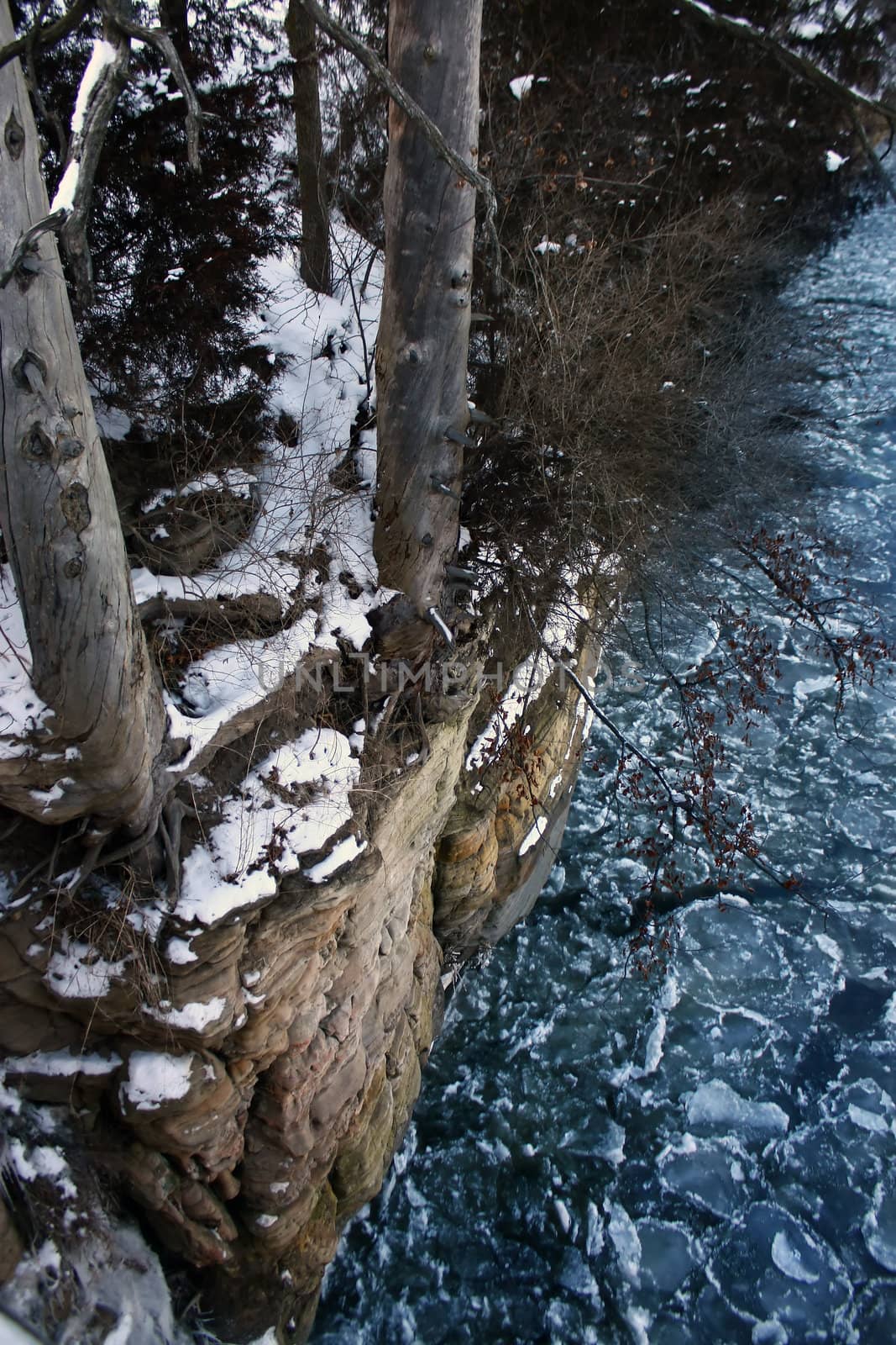 icy fox river by amandaols