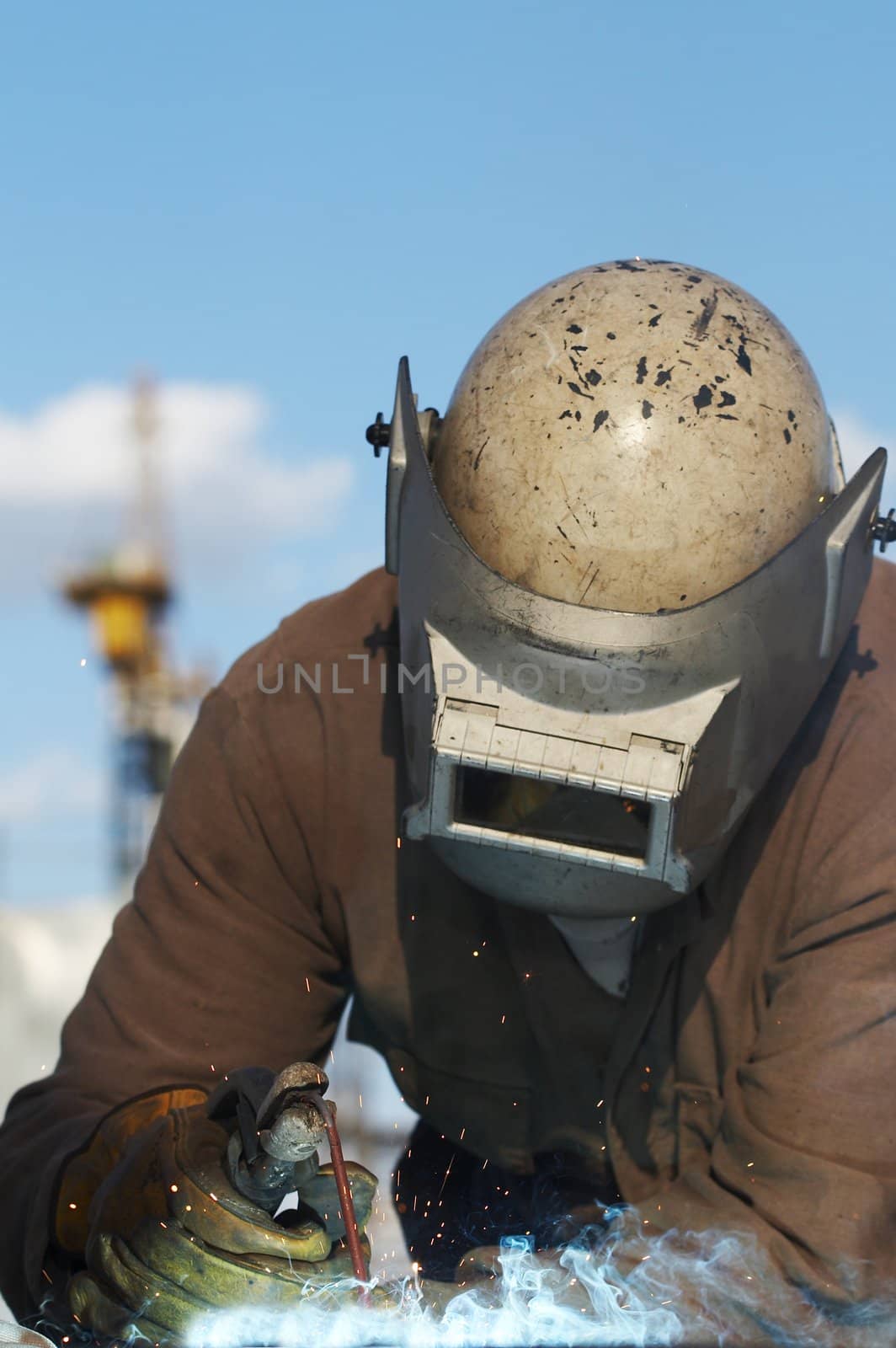 welder at work