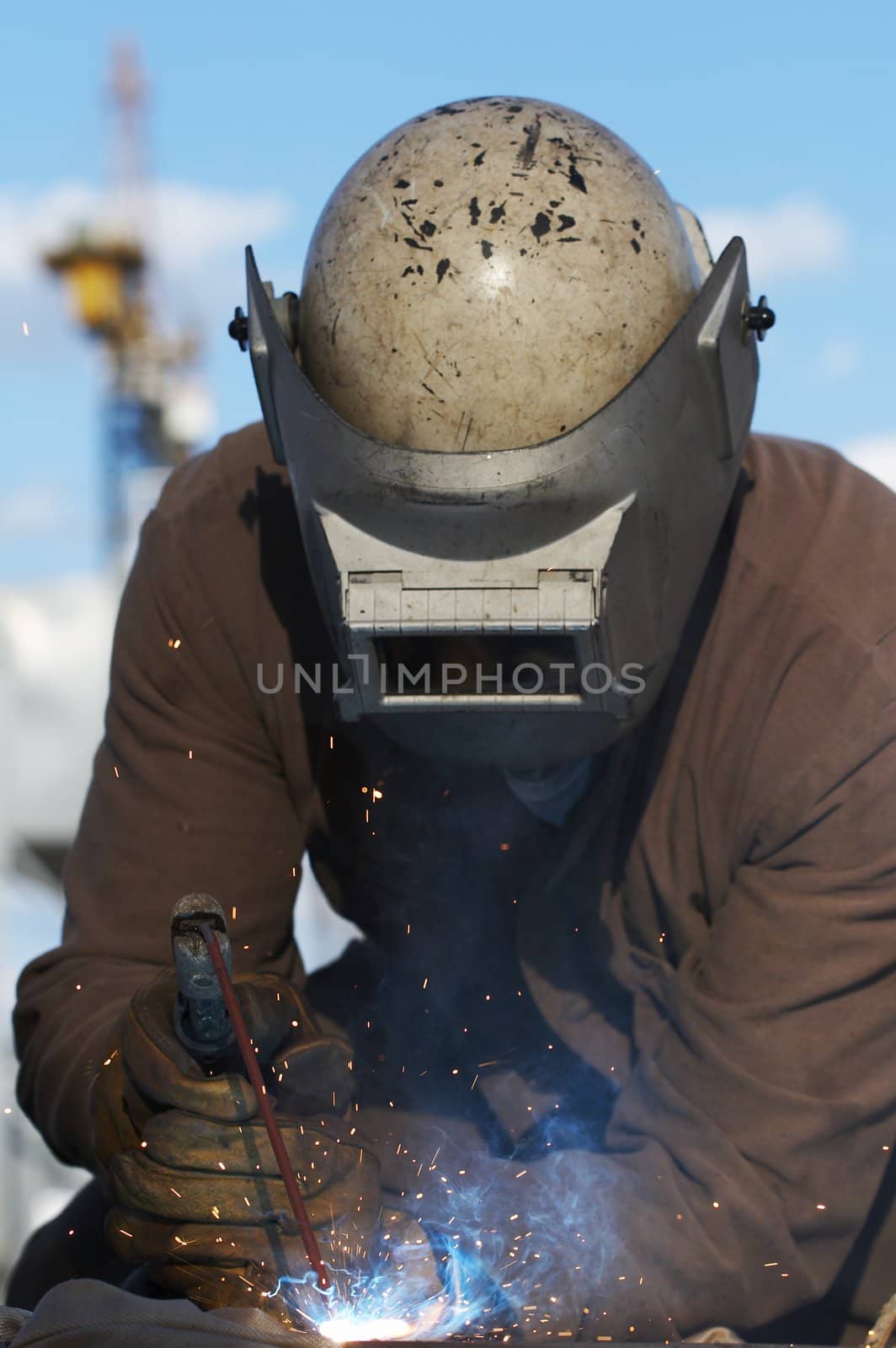 welder at work