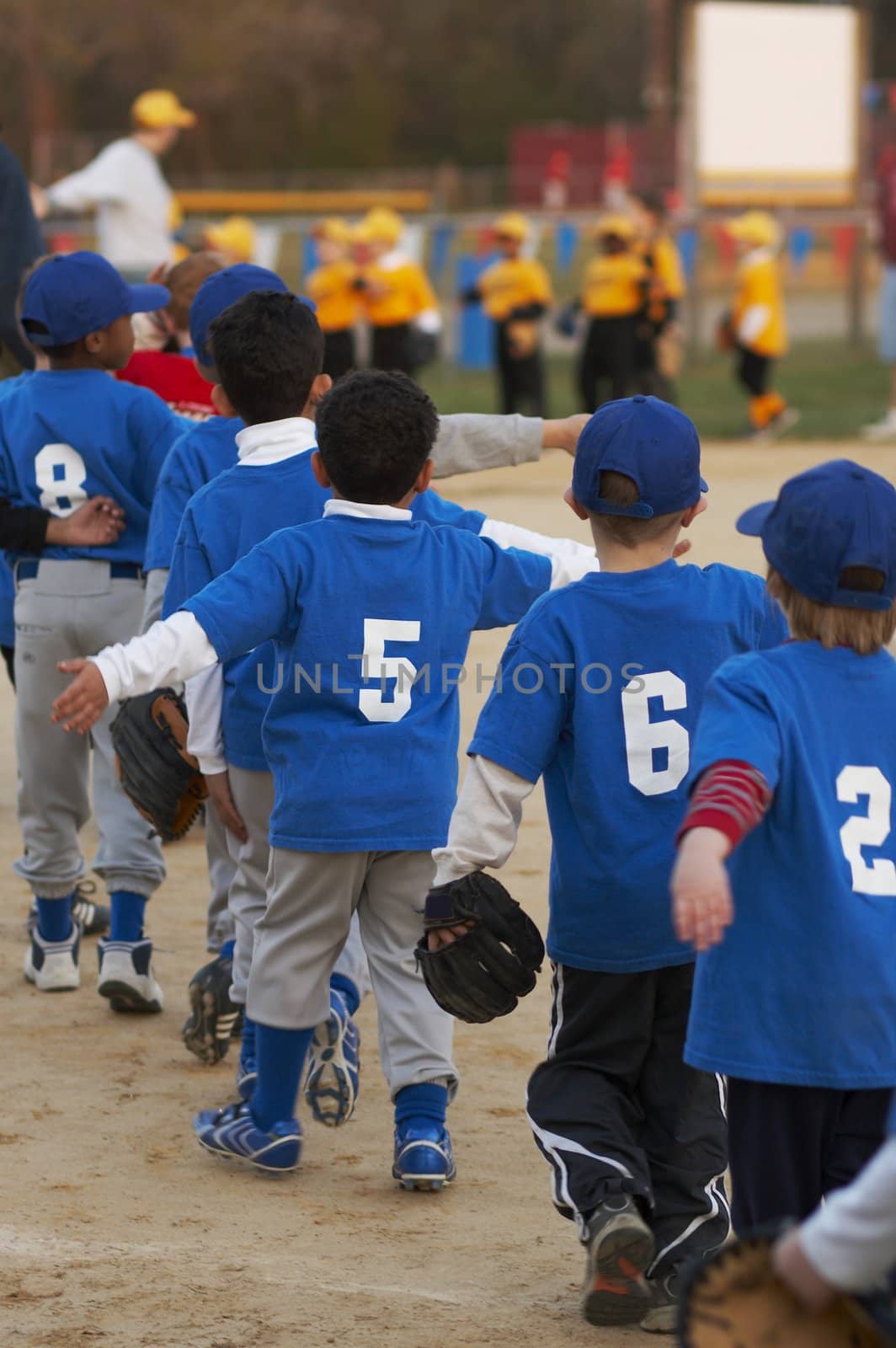 end of a baseball game