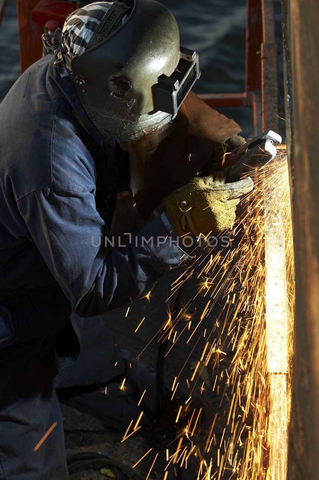 welder at work