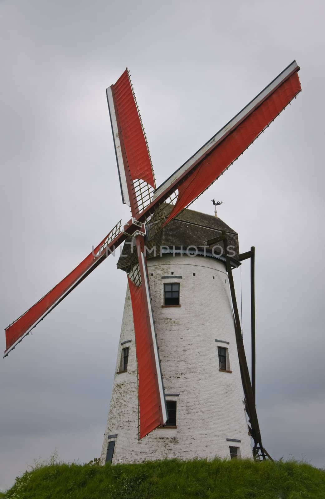 Windmill close-up by Claudine