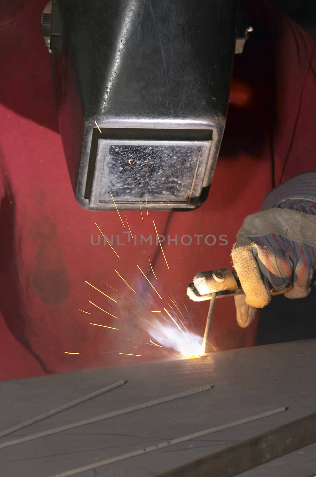 welder at work