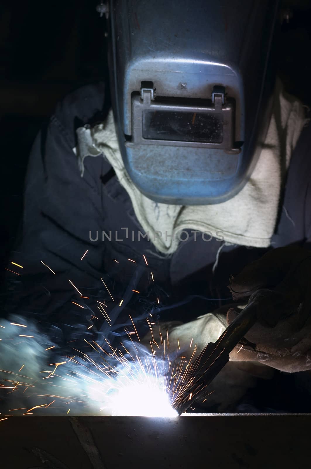 welder at work