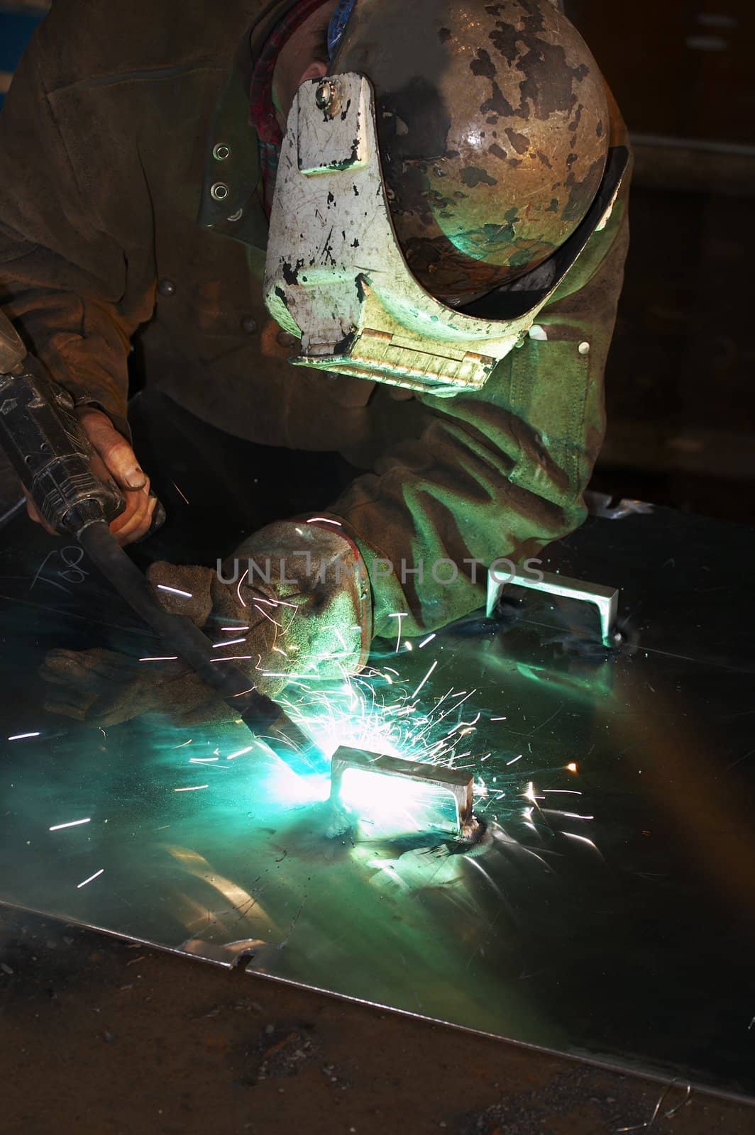 welder at work