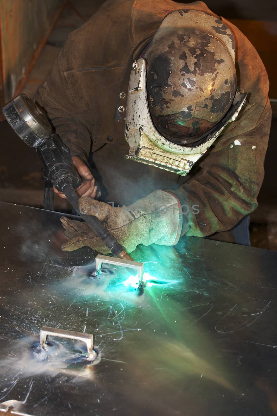 welder at work