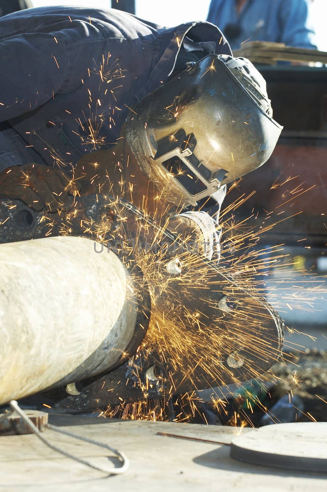 welder at work