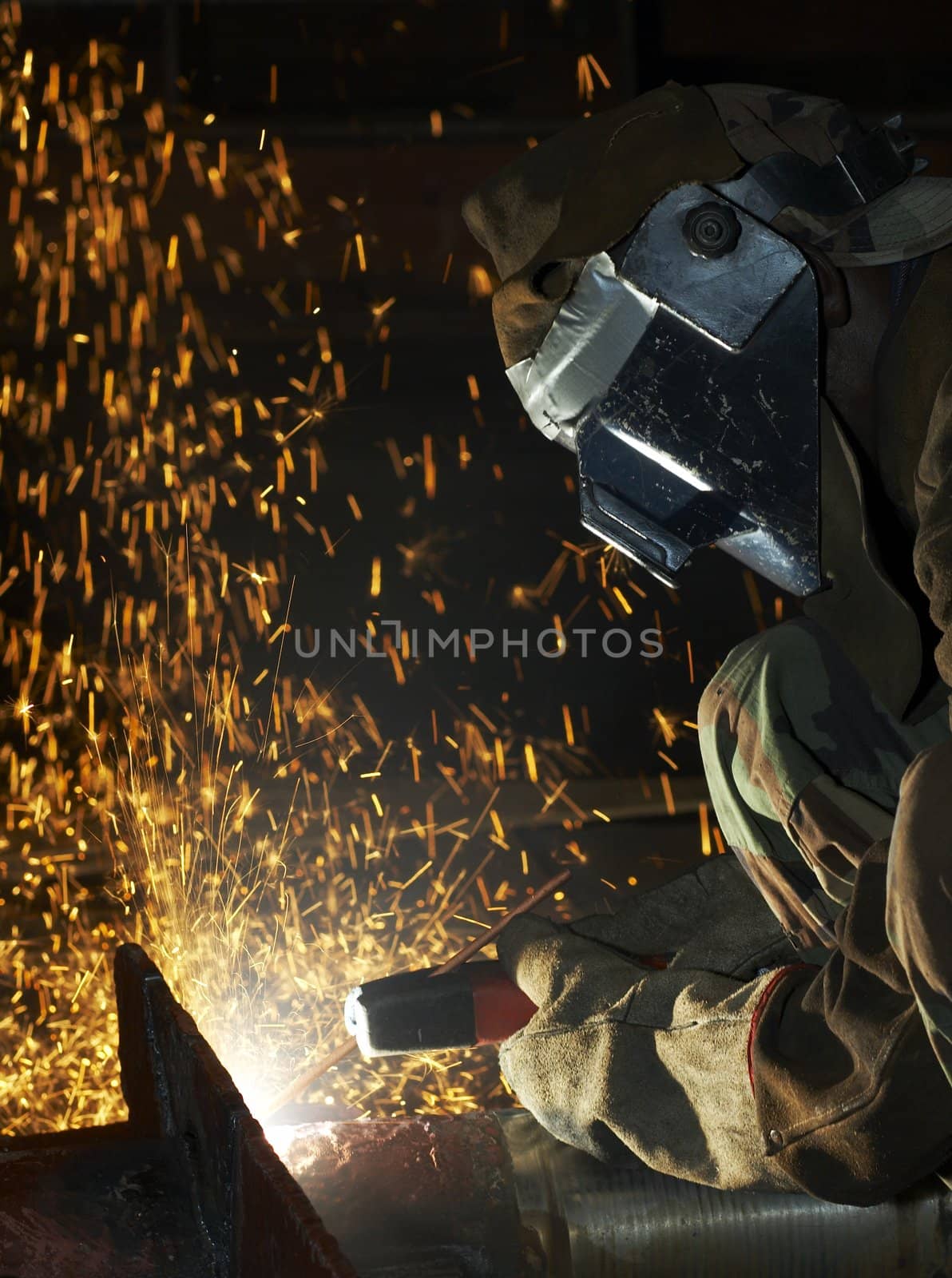 welder at work