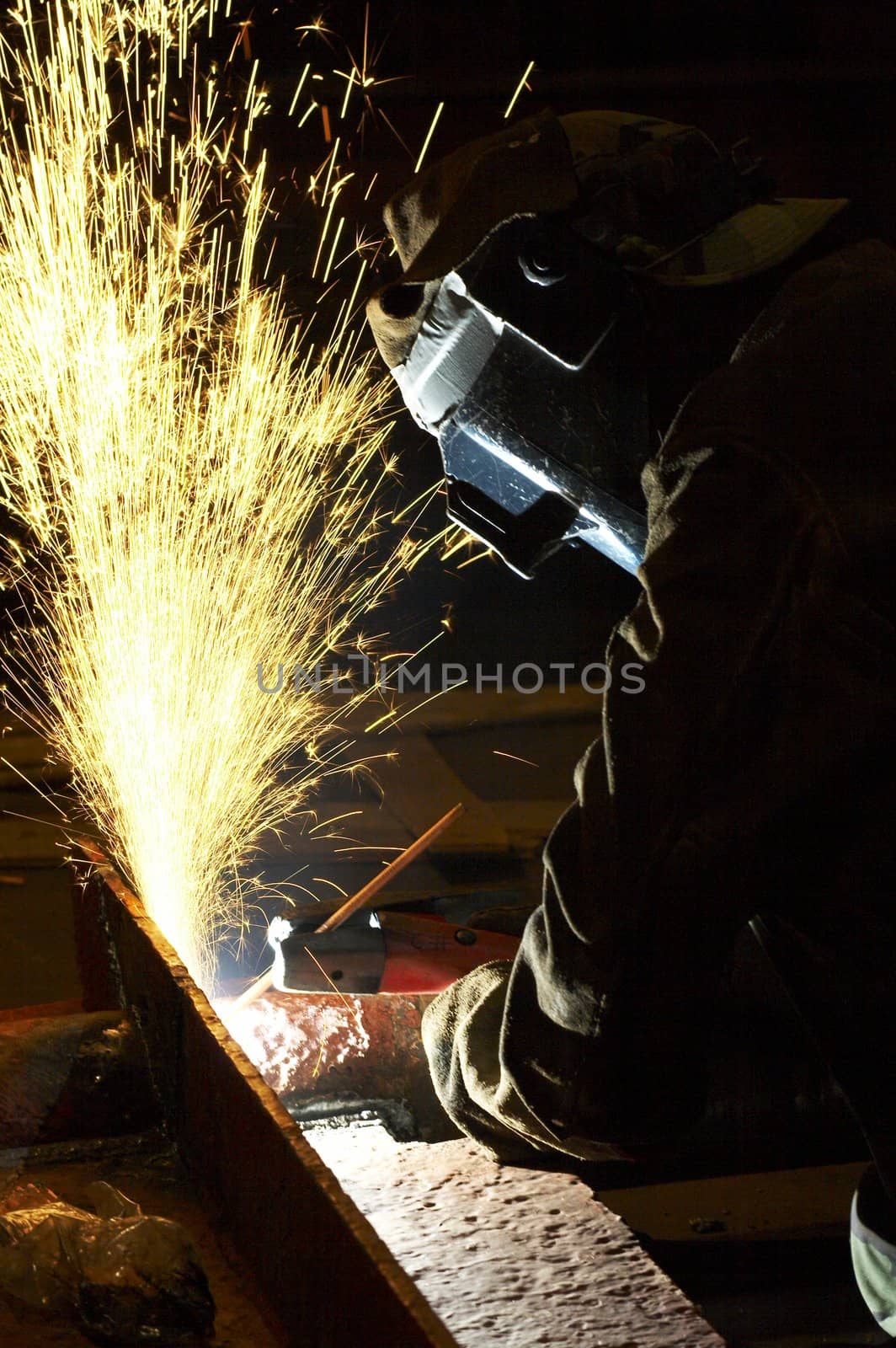 welder at work