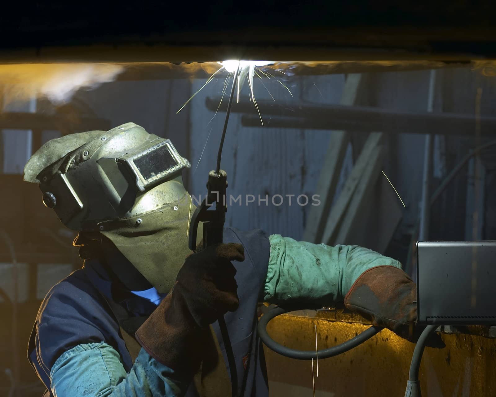 welder at work