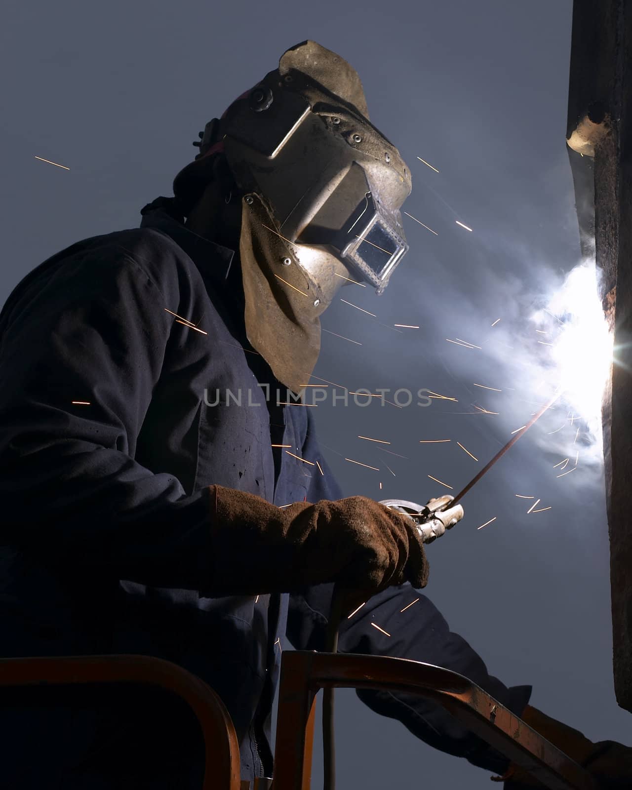 welder at work