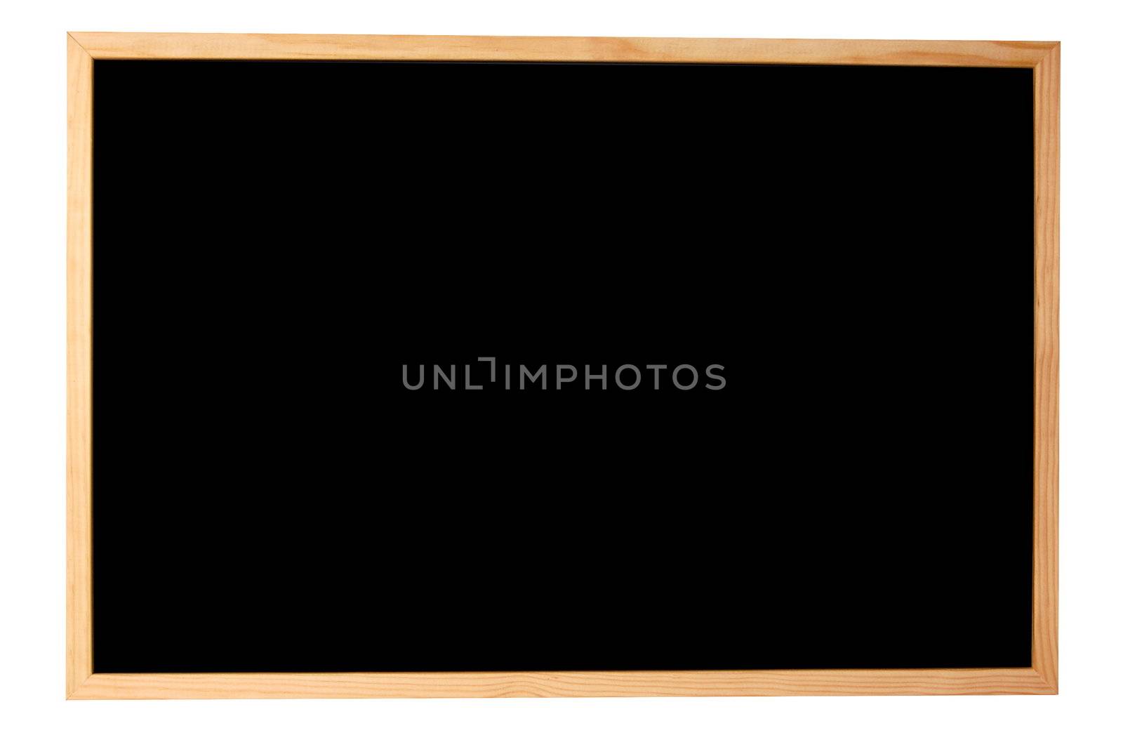 blank chalkboard with space for a text message
