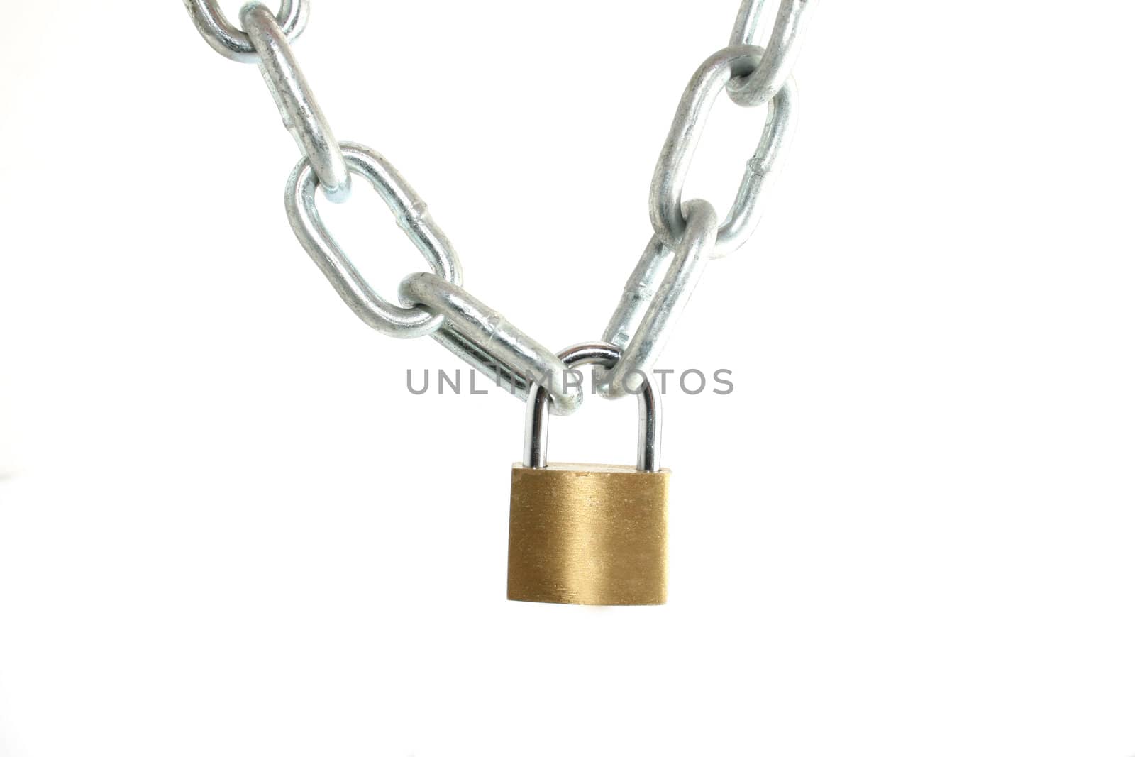 padlock with chain by Brightdawn