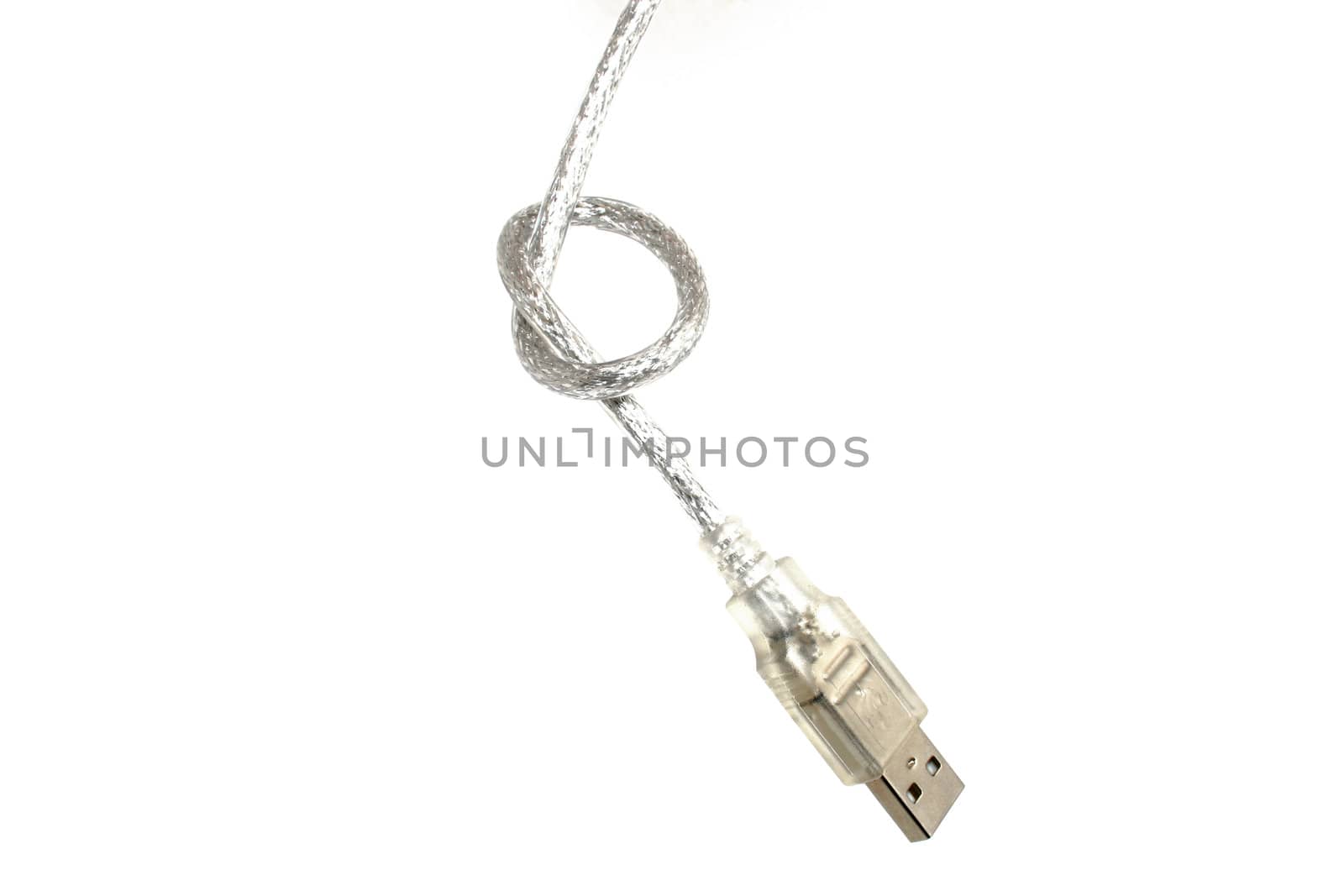 usb-cable with knot by Brightdawn