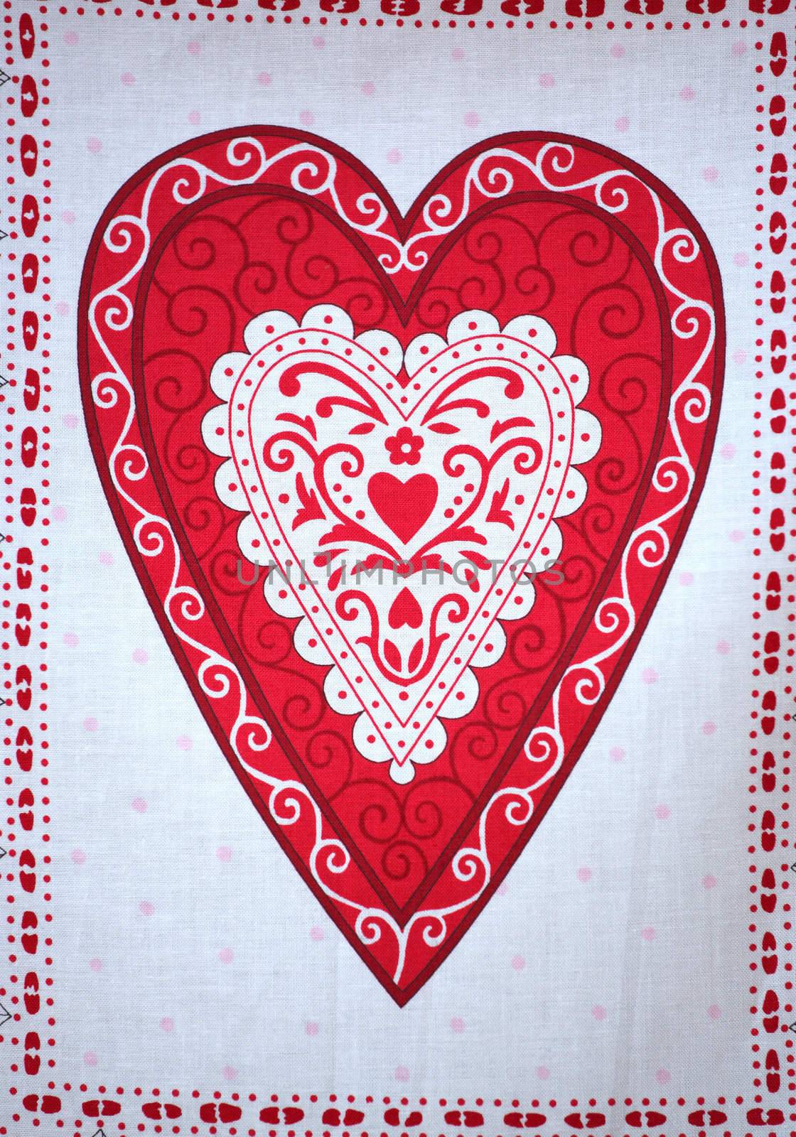 Illustration of a valentine day heart.