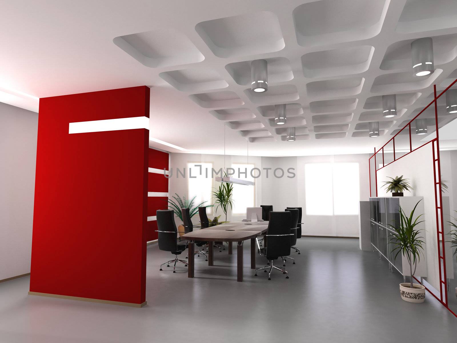 modern office interior by vicnt