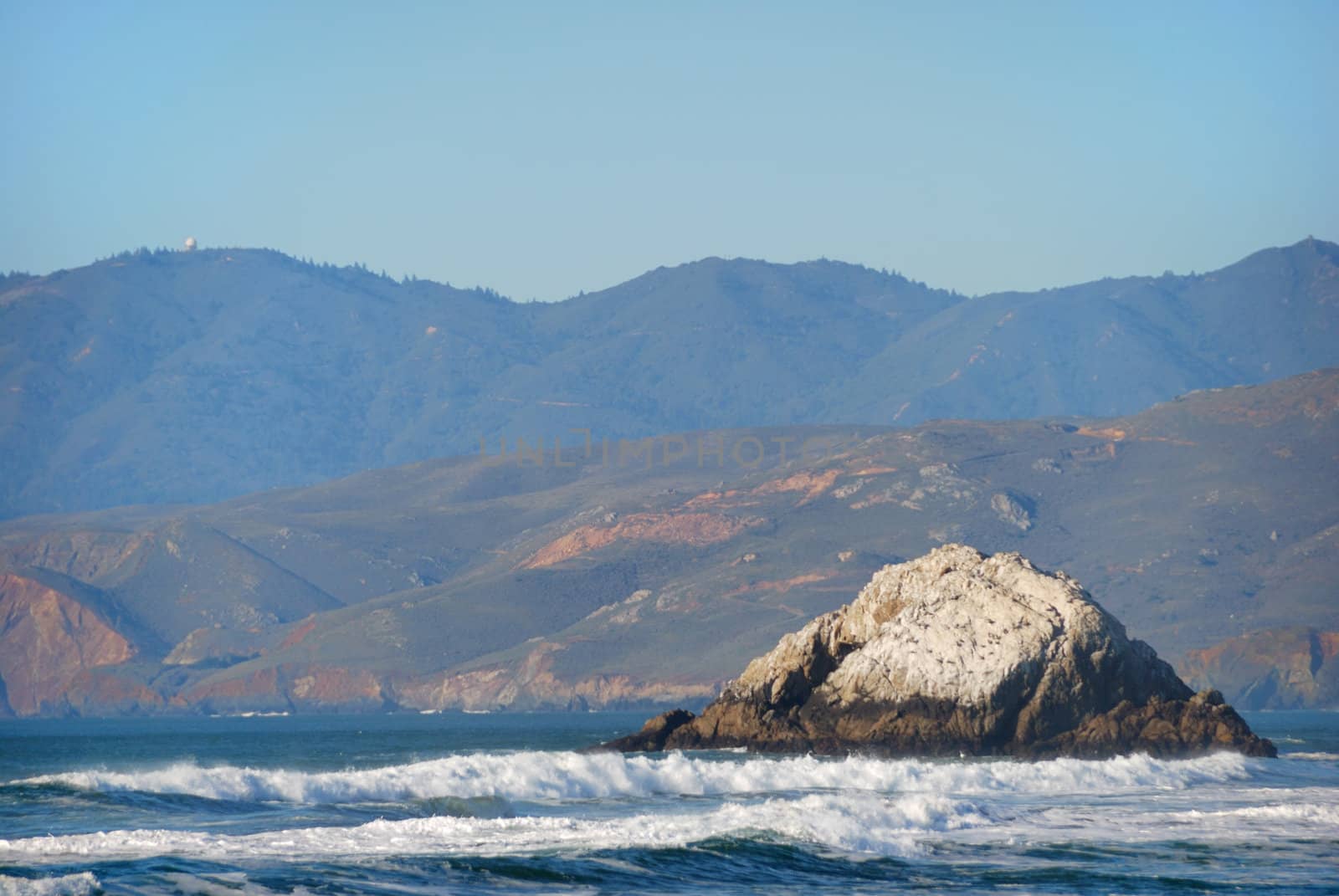 View from Ocean Beach in San Francisco California by goldenangel