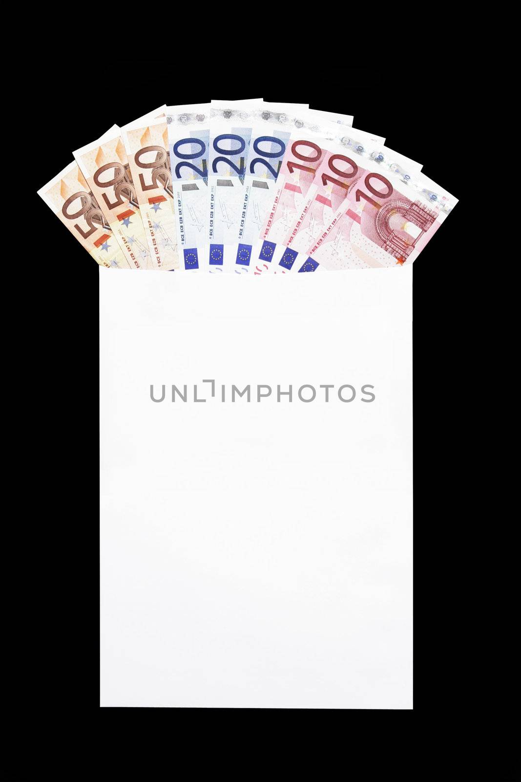 Euro Money Gift In Envelope by thorsten