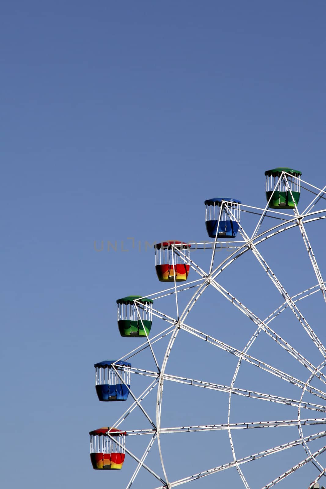 Big Ferris Wheel At Luna Park, Sydney, Australia