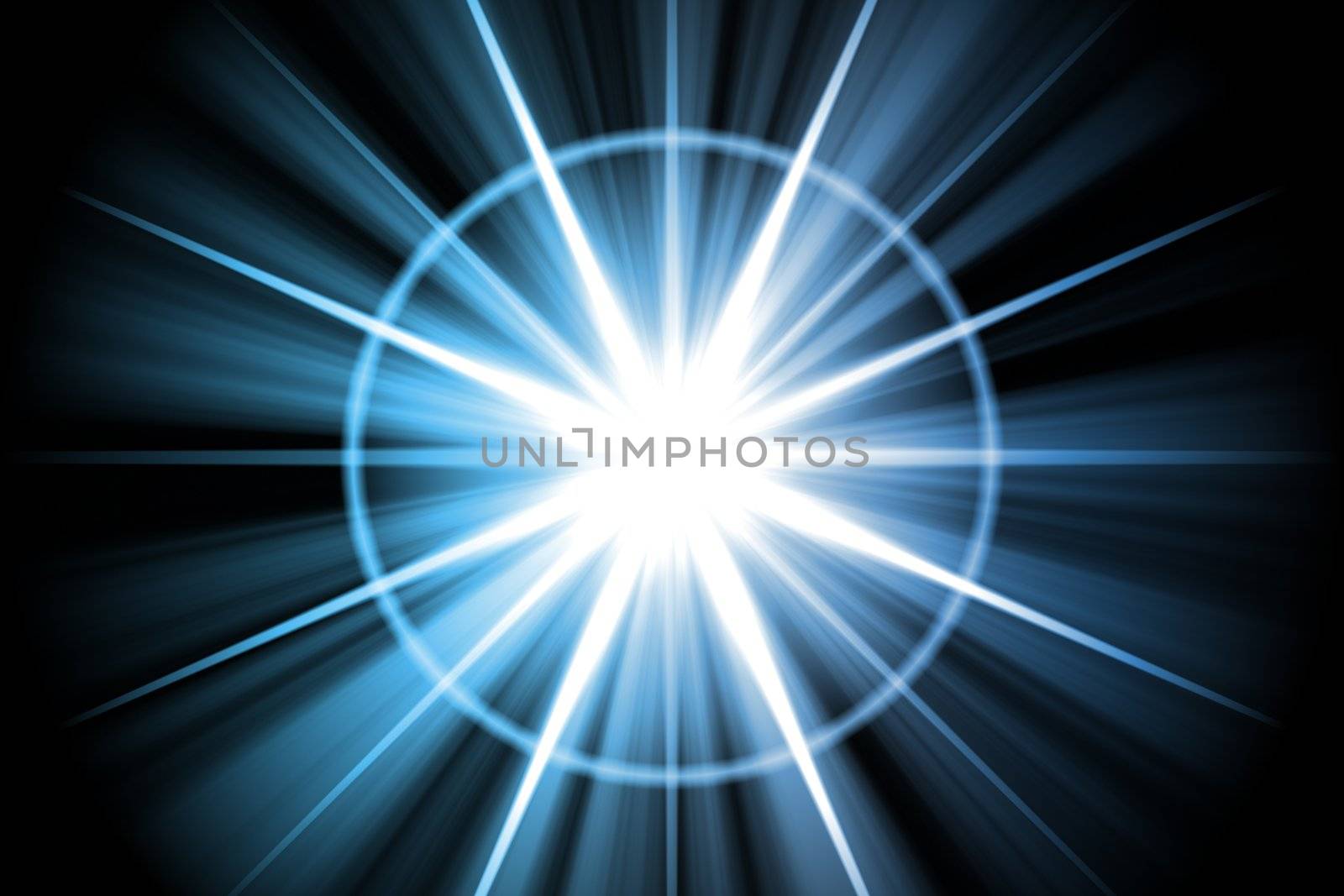 Blue Star Sunburst Abstract Background Wallpaper Texture