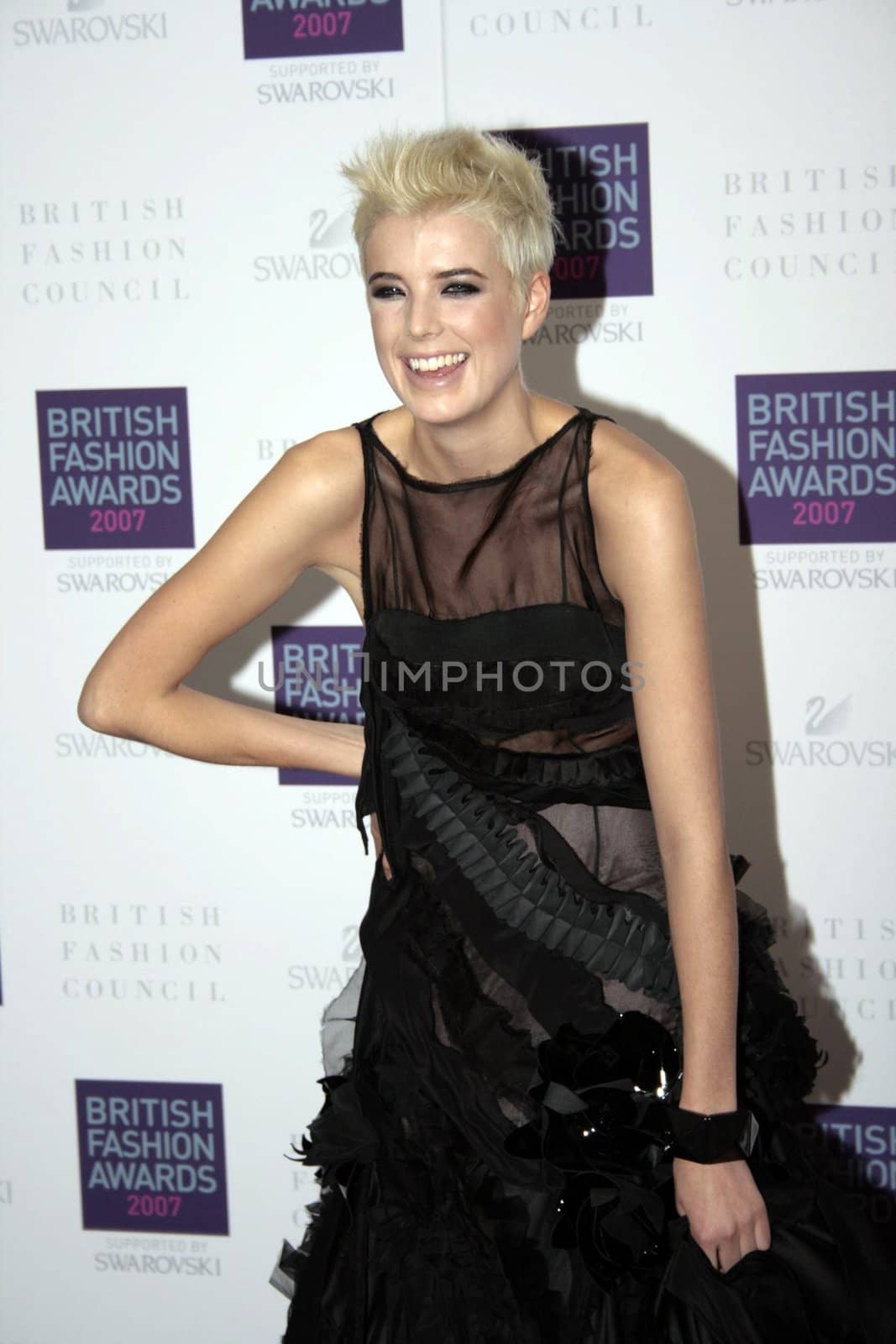 The British Fashion Awards, at the Lawrence Hall on November 27, 2007 in London, England.