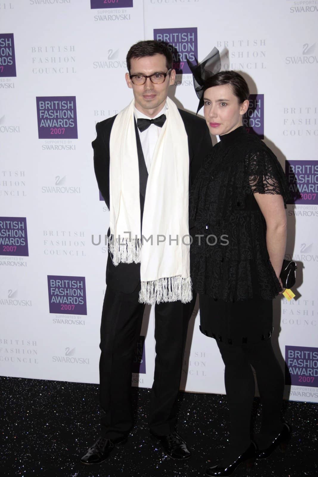 The British Fashion Awards, at the Lawrence Hall on November 27, 2007 in London, England.