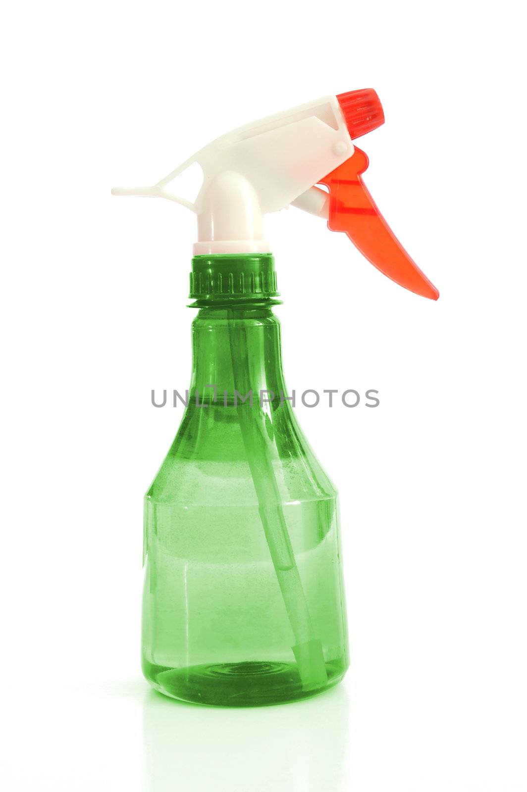 hygiene cleaners for houshold isolated on white background