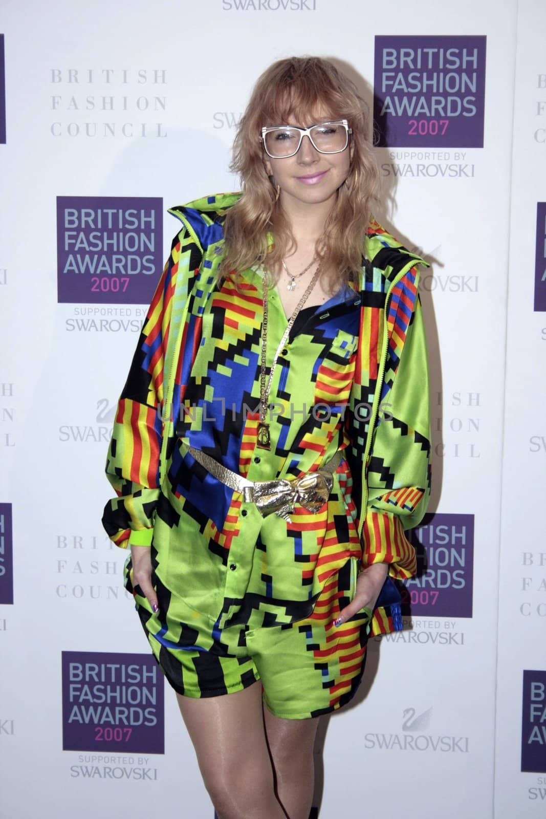 The British Fashion Awards, at the Lawrence Hall on November 27, 2007 in London, England.