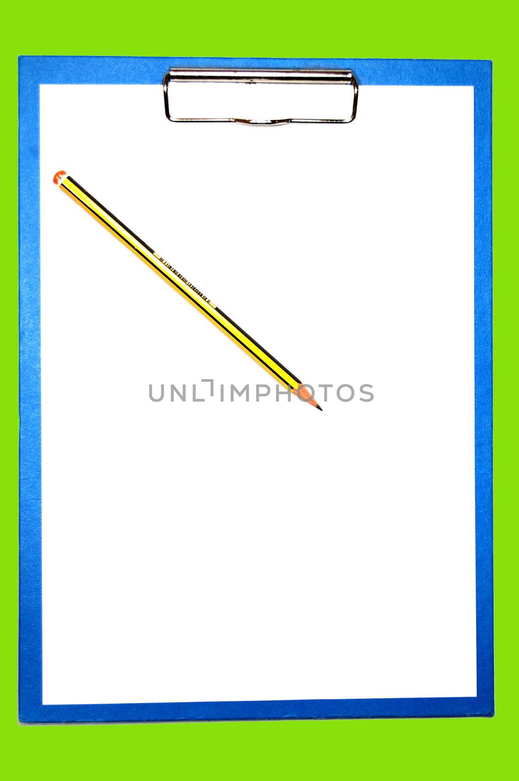 clipboard isolated on white with empty space for text message