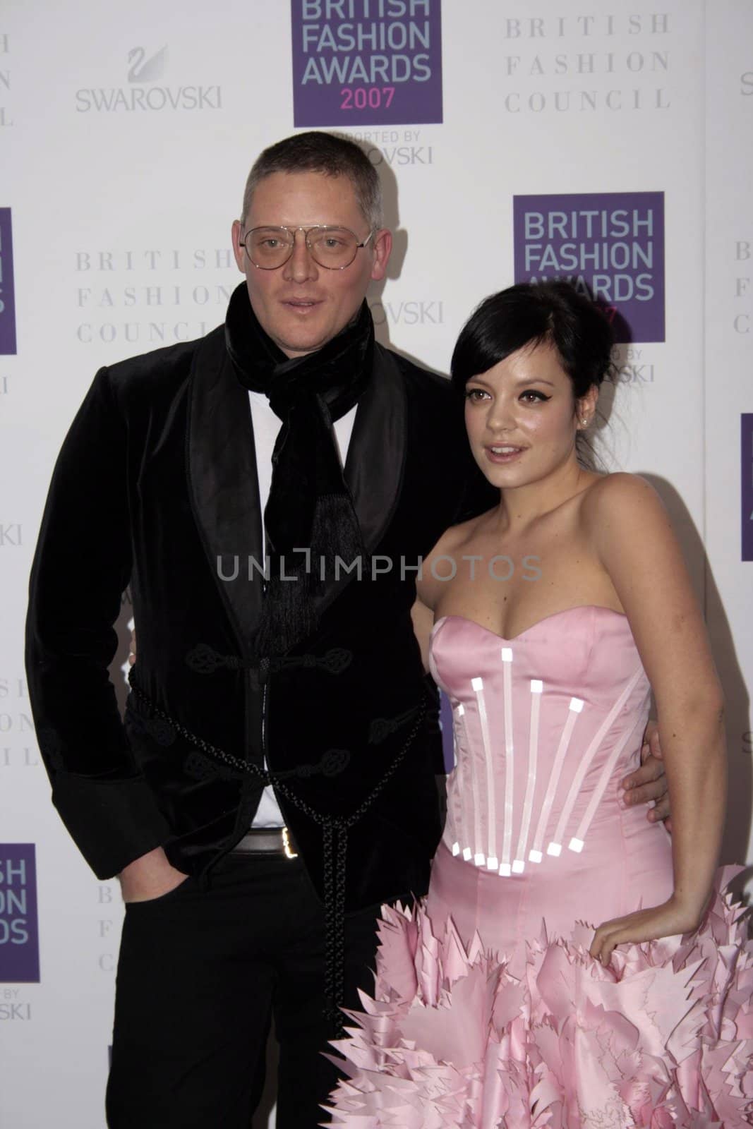 The British Fashion Awards, at the Lawrence Hall on November 27, 2007 in London, England.