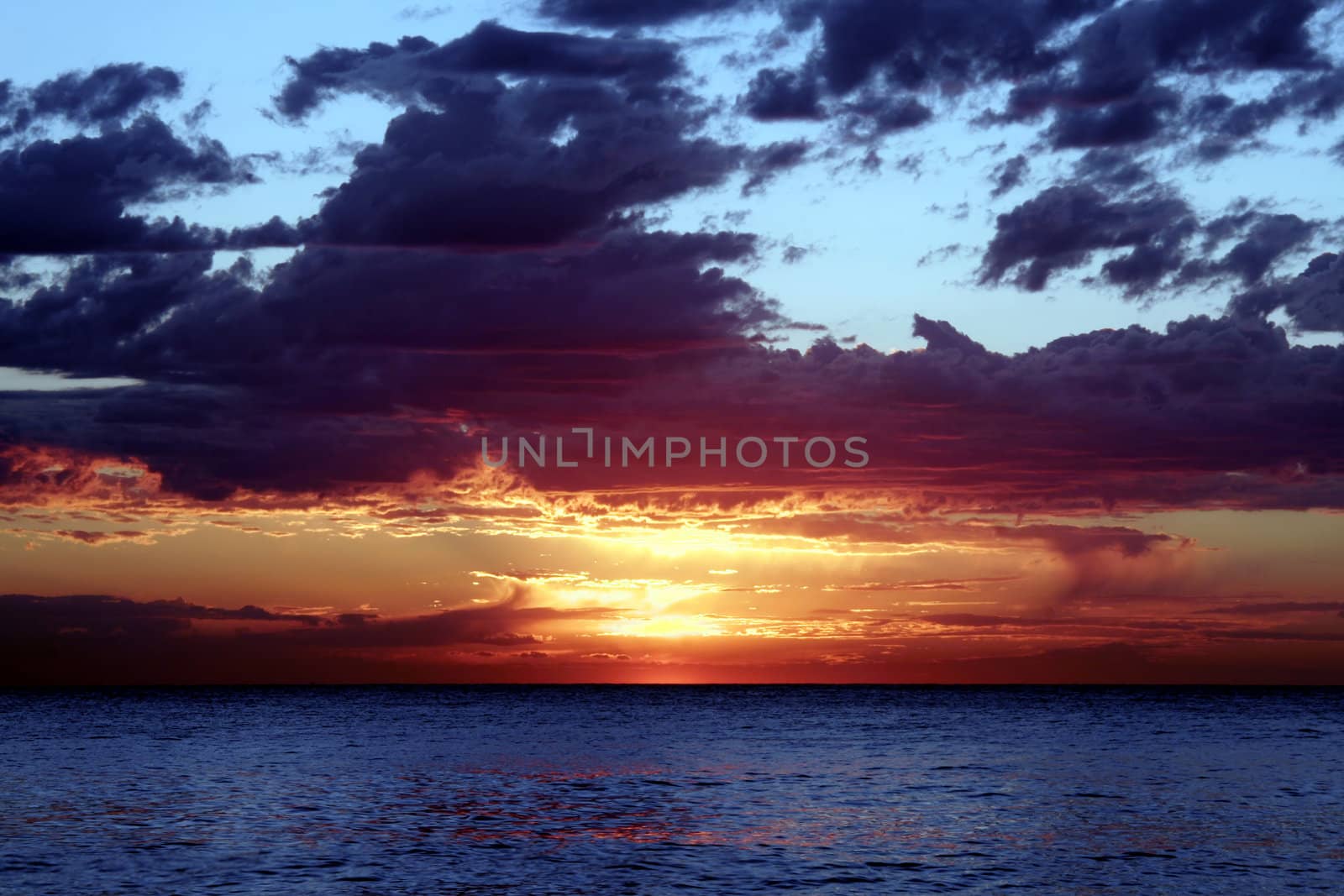 Red  Pacific Sunrise, Sydney, Australia
