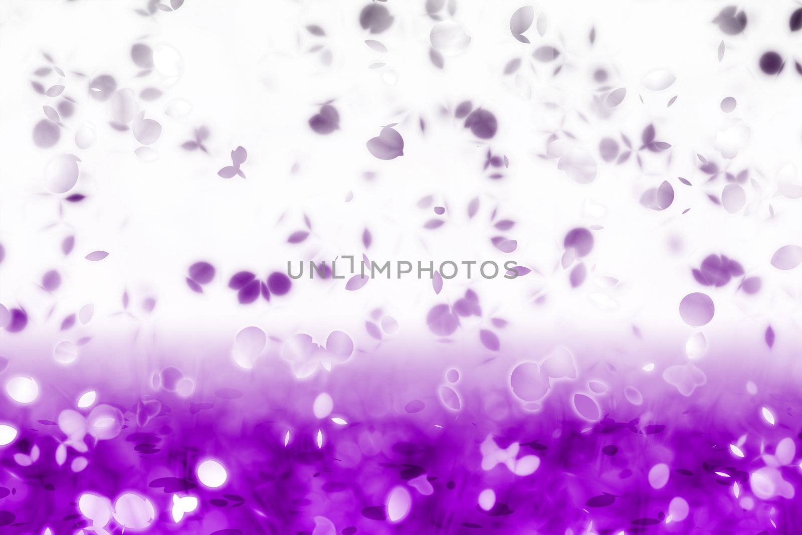 A Nostalgic Sweet Memory Falling Leaf Abstract