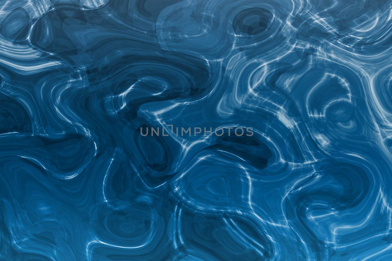 Alien Soothing Liquid Metal Water Abstract Background