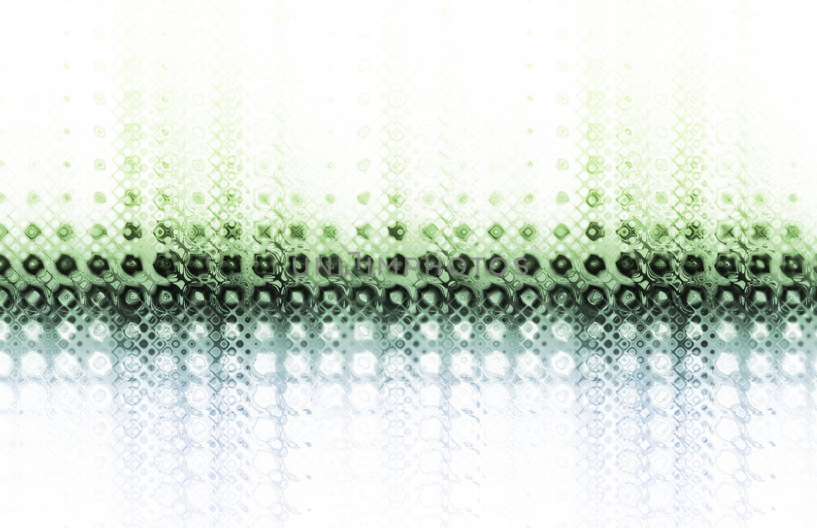 Futuristic Technology Data Flow as Art Abstract