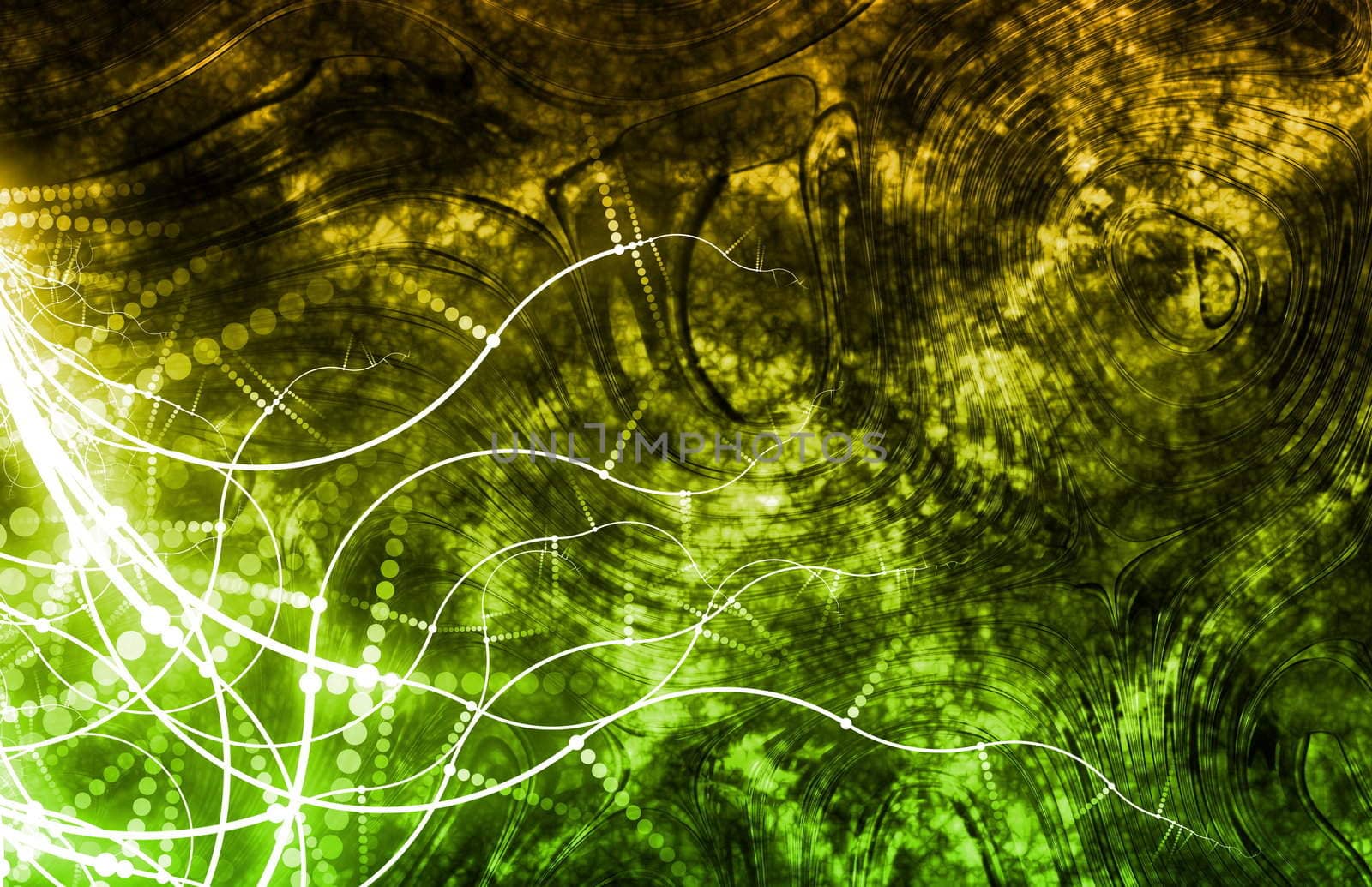Alien Abstract Vortex Background Texture as Art