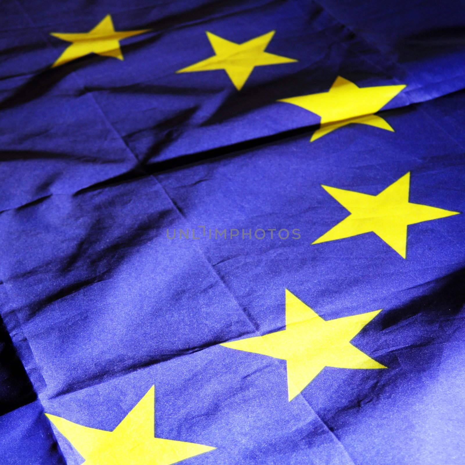 flag of the european union can be used as background