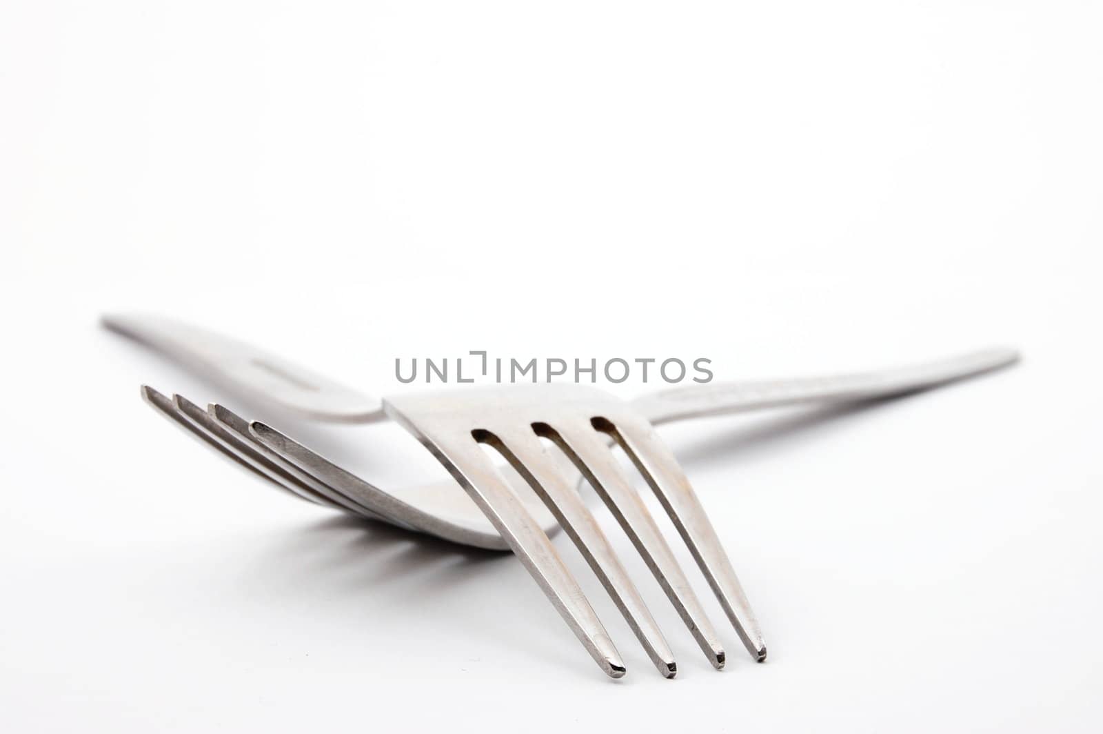 abstract fork background as a food concept