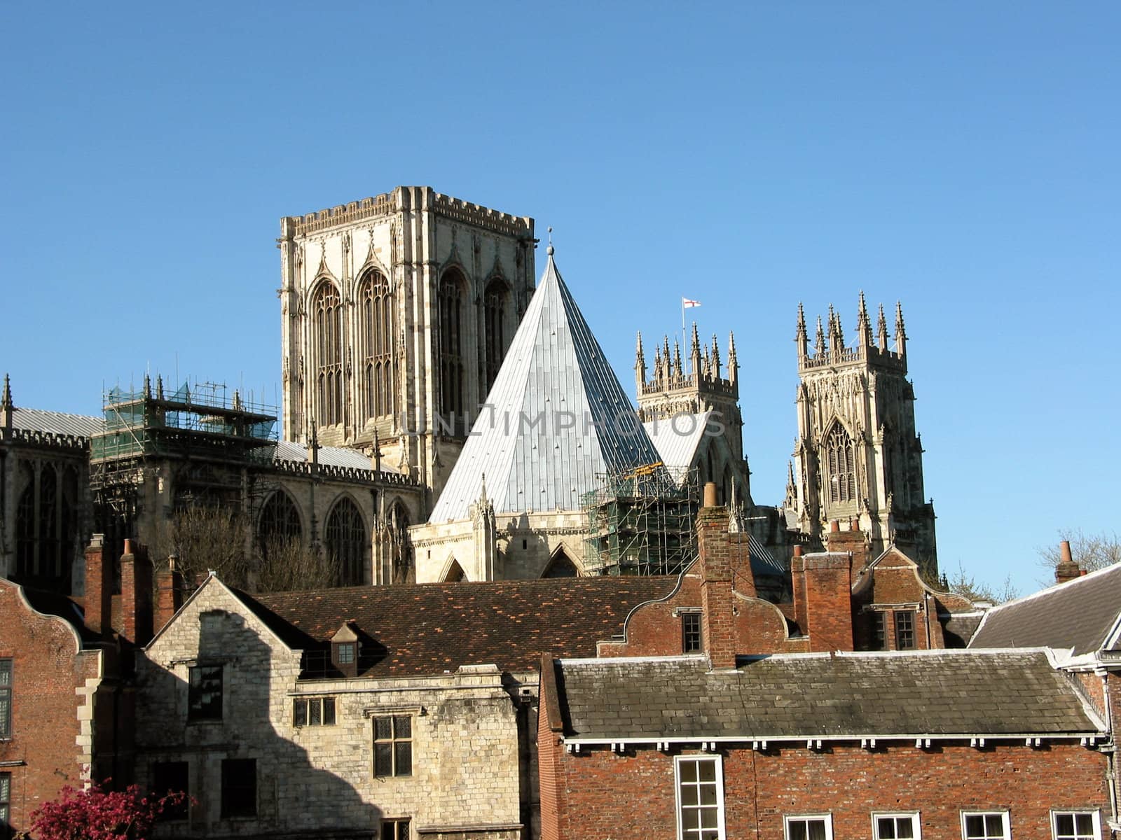 The cathedral of York seen from the city walls by mizio1970