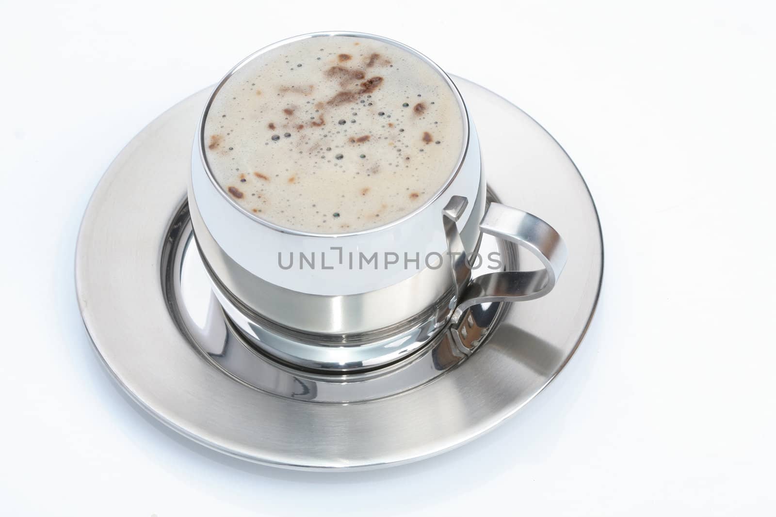 Cup of coffee, isolated on white