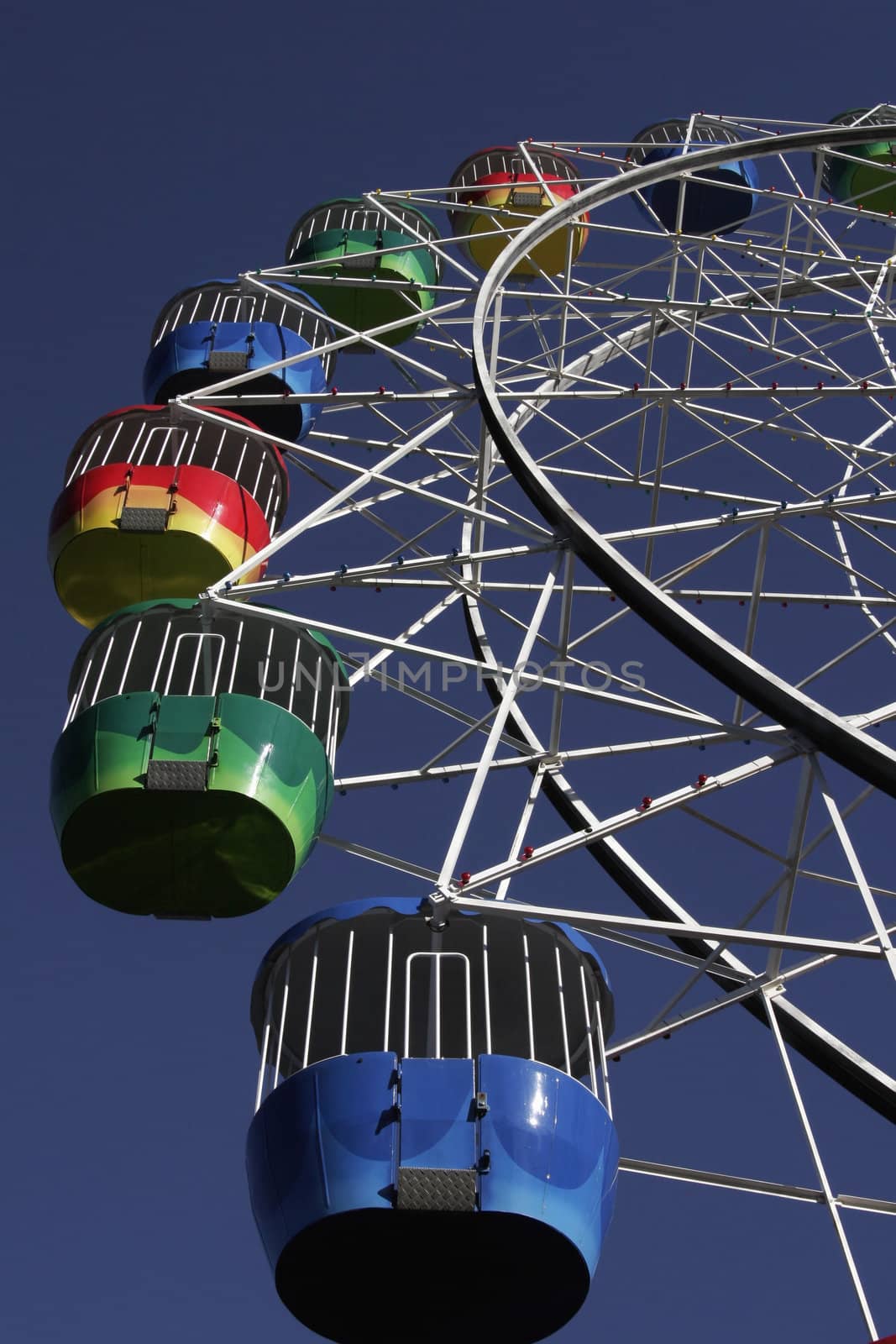 Big Ferris Wheel At Luna Park, Sydney, Australia