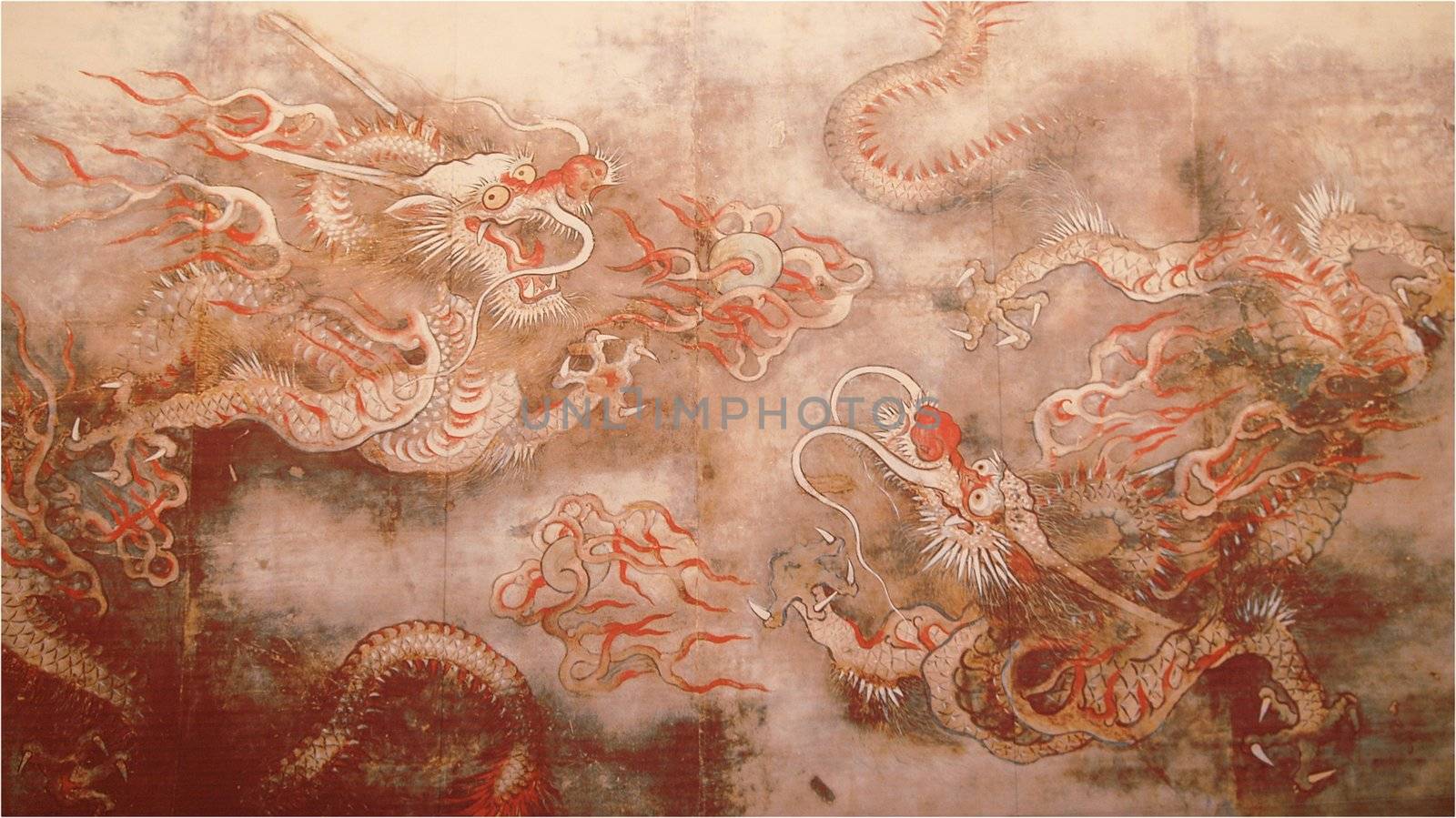 Ancient Painting of Dragon during the Joseon period