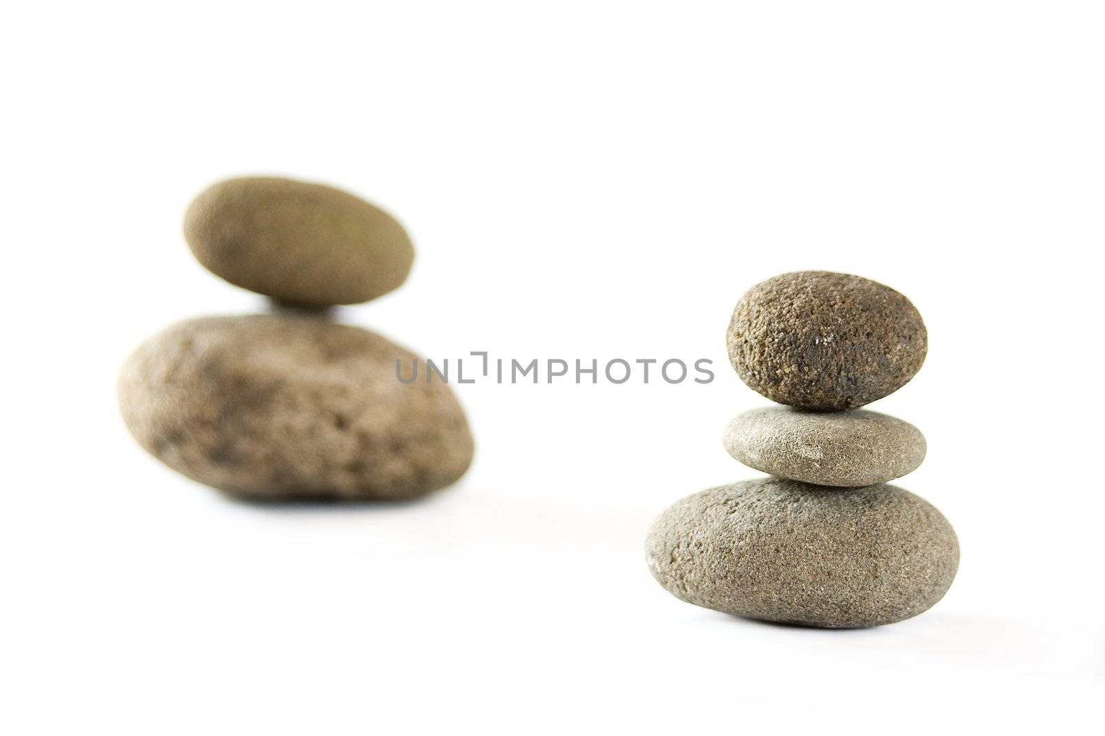 composition of some stones conceptual image