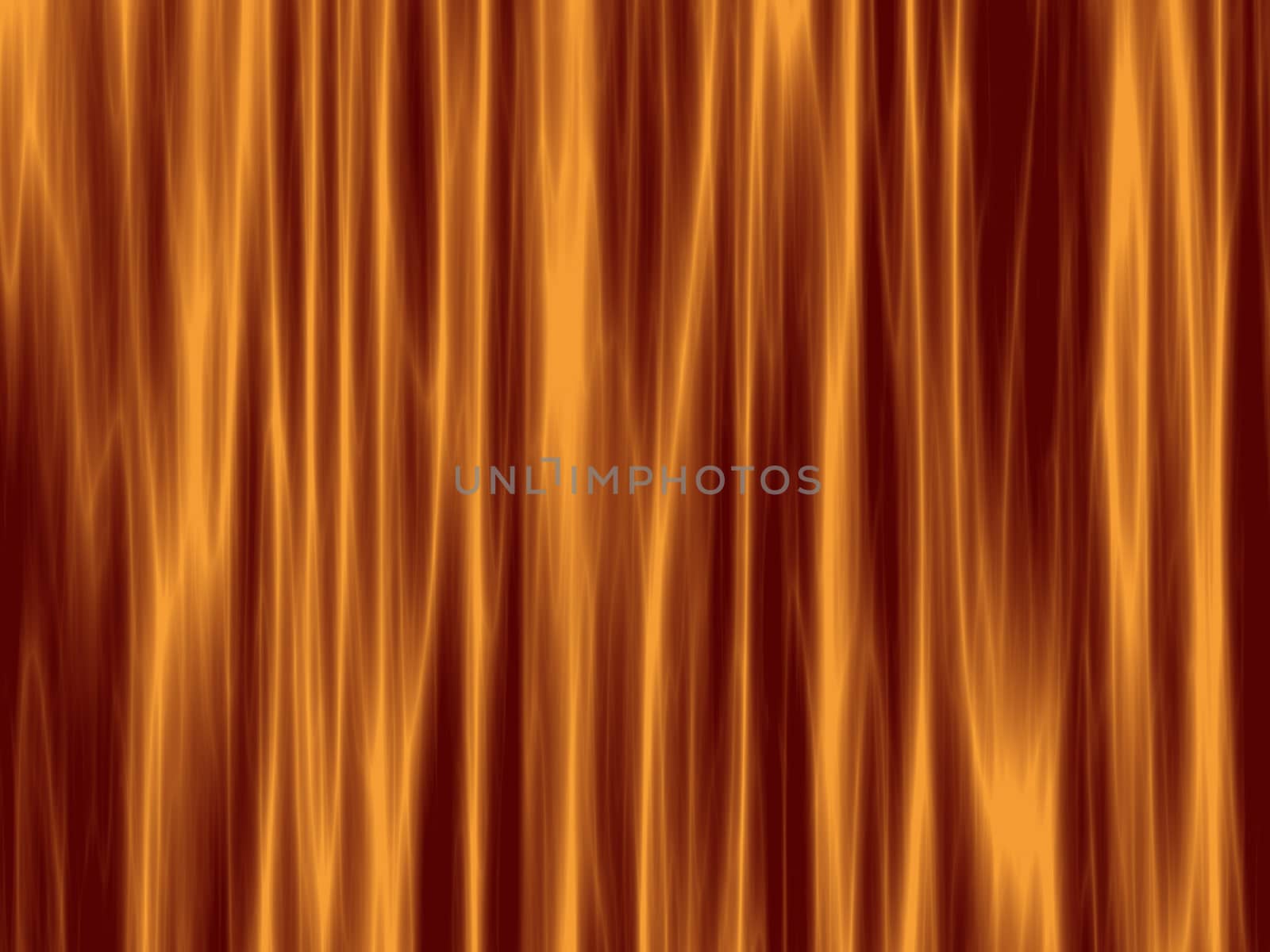 Orange-red  theater curtain. Useful as background. Illustration.