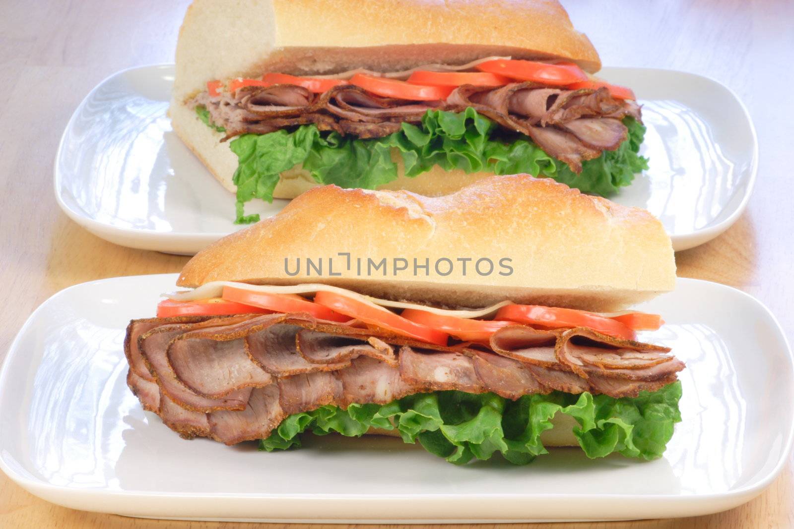oven roasted and sliced beef sub by tacar