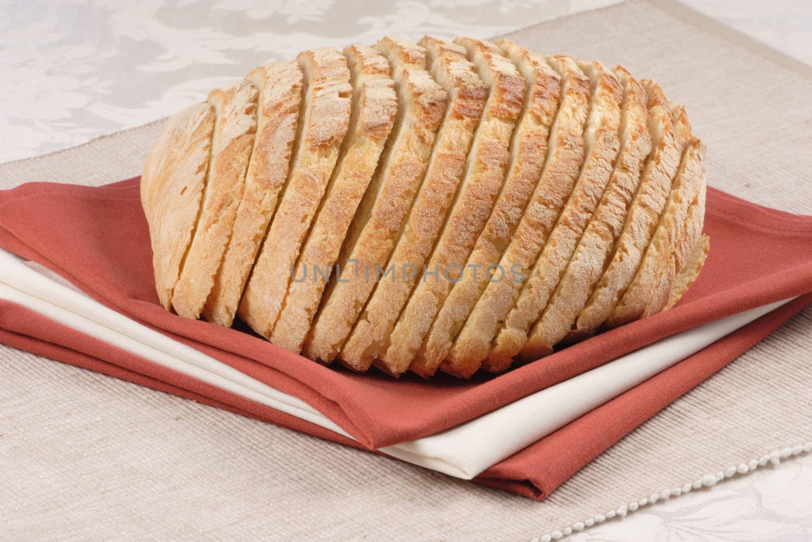 sourdough bread on table by tacar