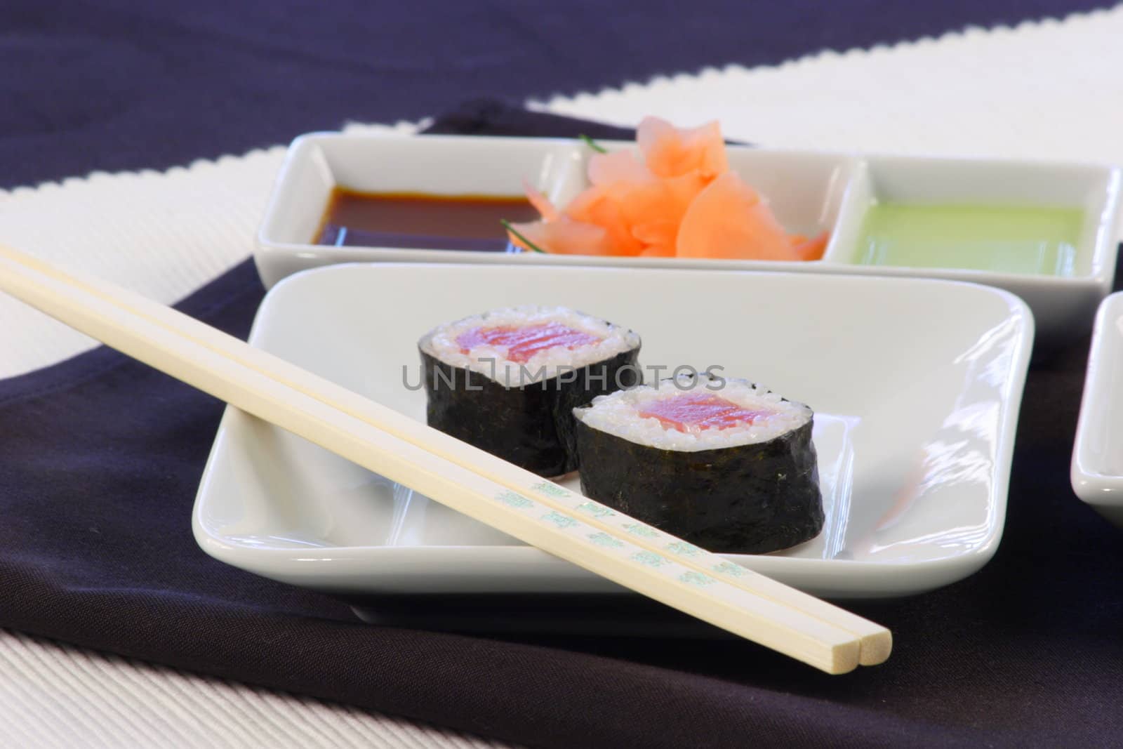 japanese sushi by tacar