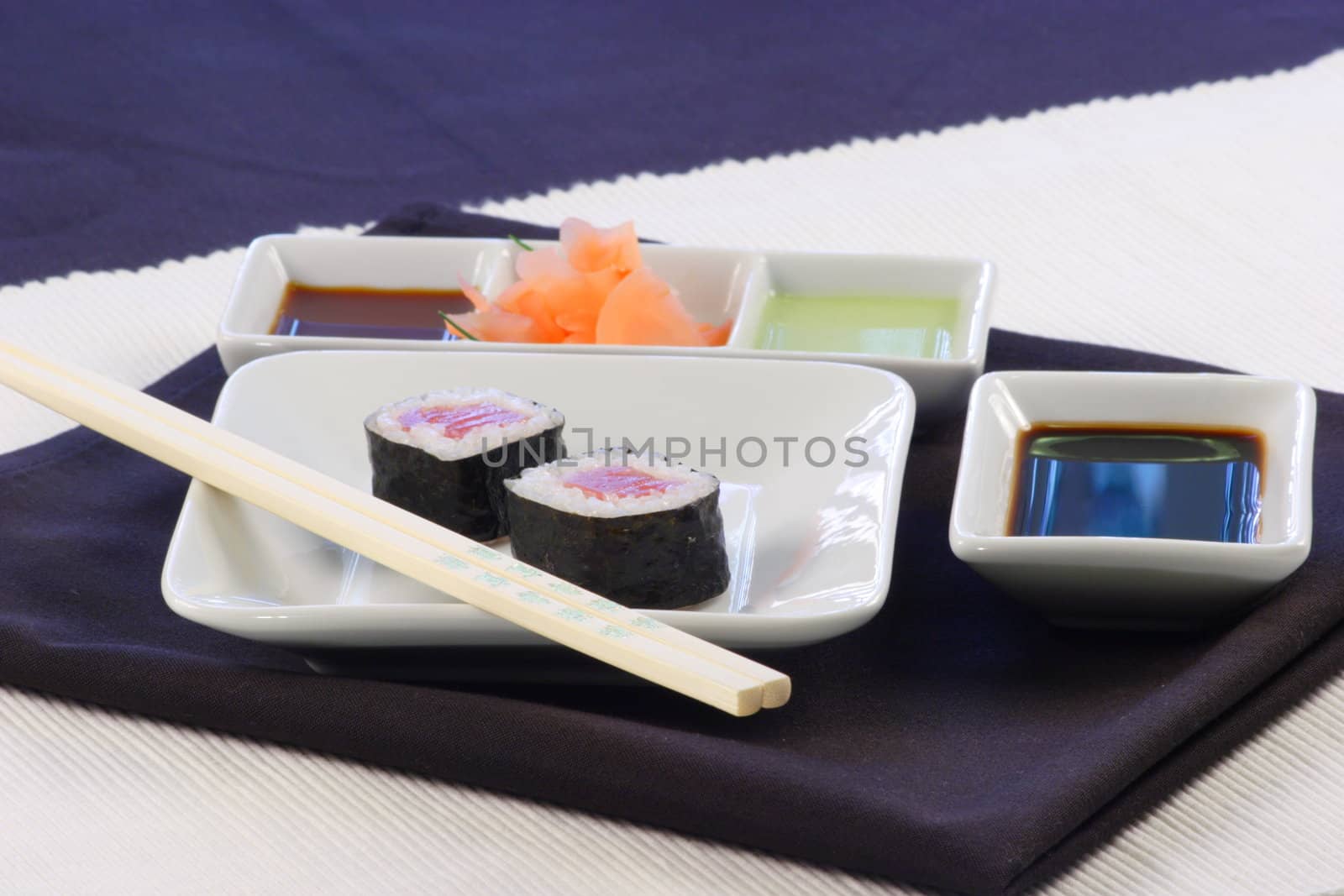 japanese sushi by tacar