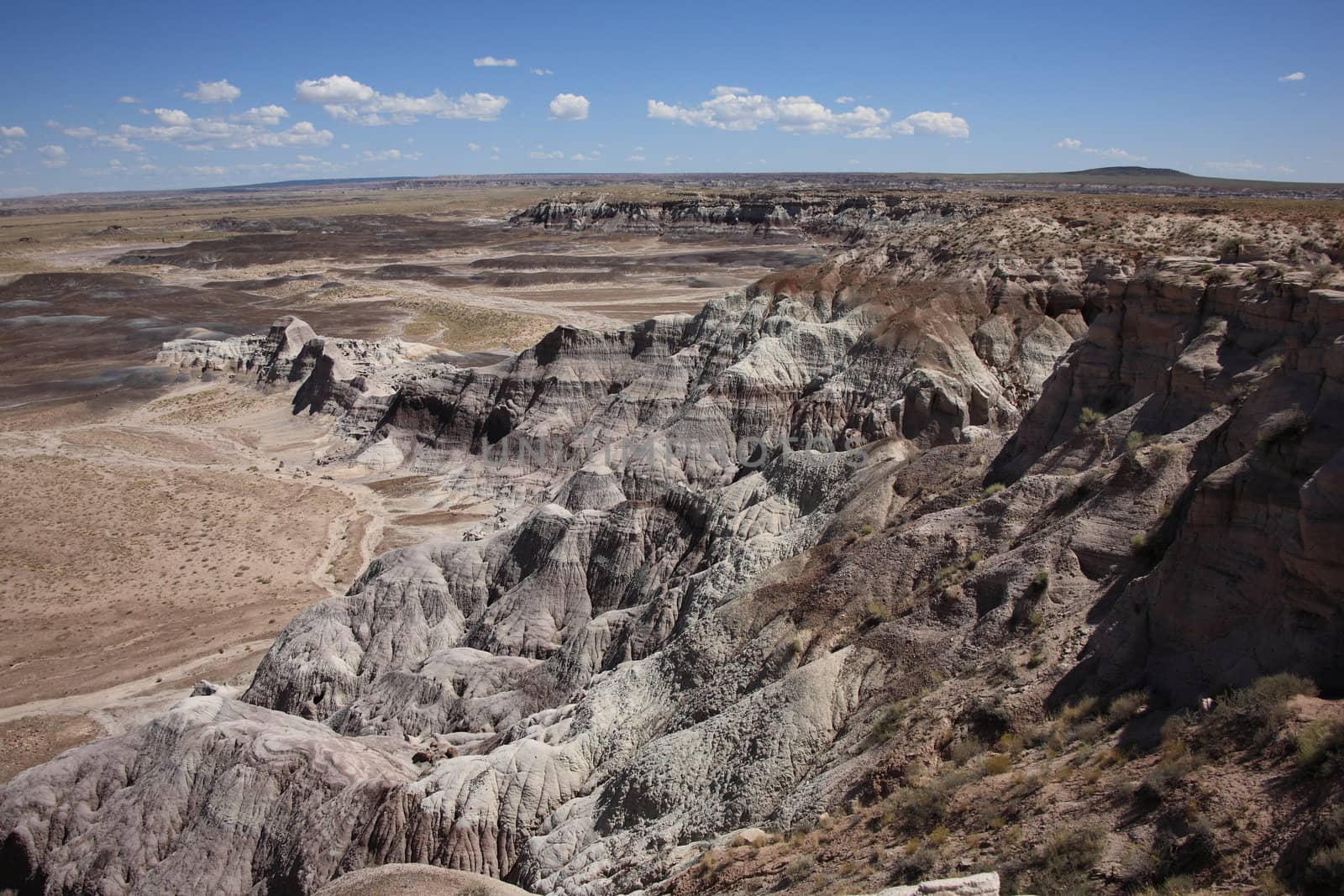 Buttes in Painted Desert, part of Petrified Forest National Park